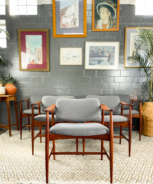 Mid-Century Modern DS Vorster Dining Chairs