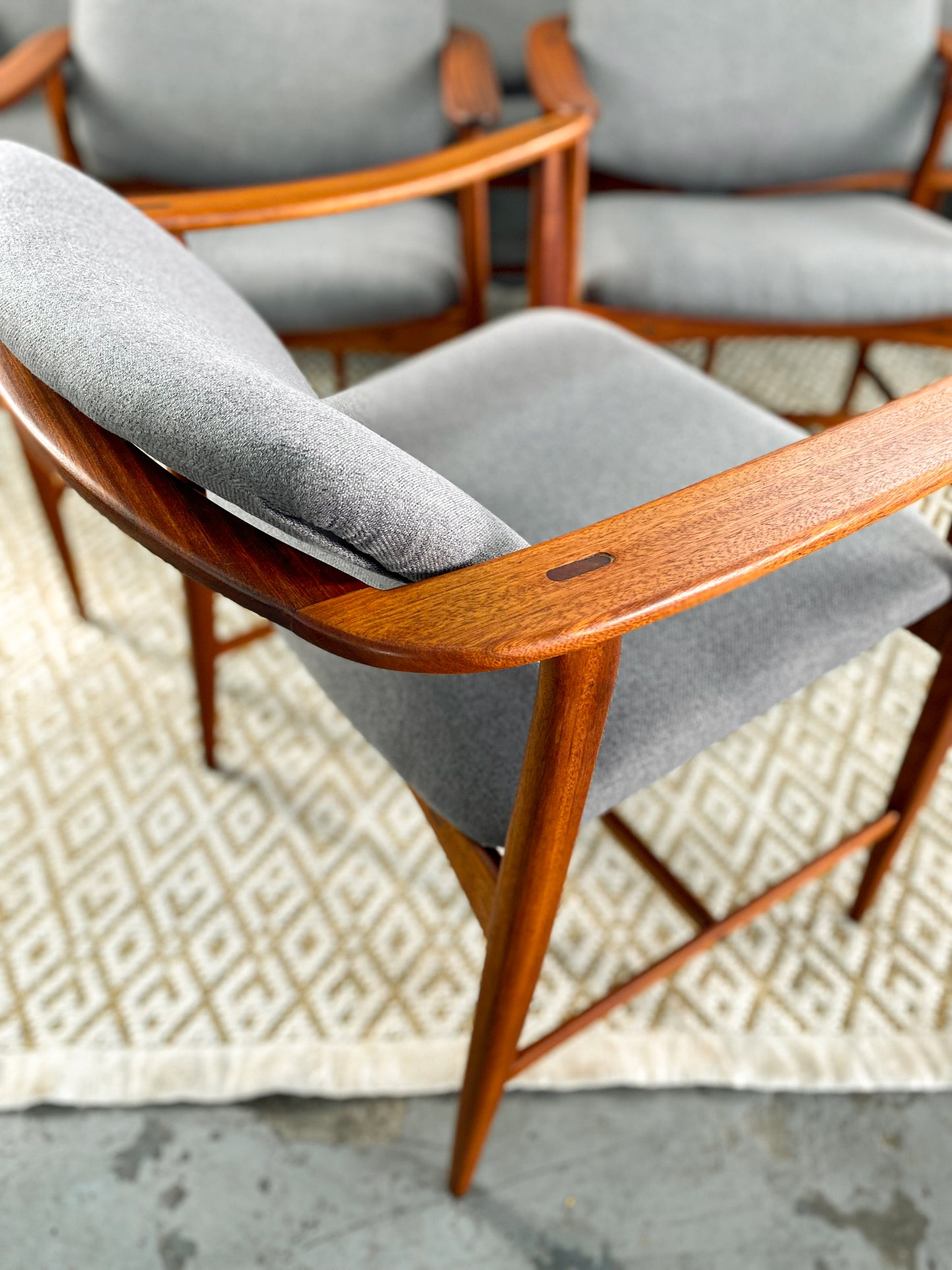 Mid-Century Modern DS Vorster Dining Chairs
