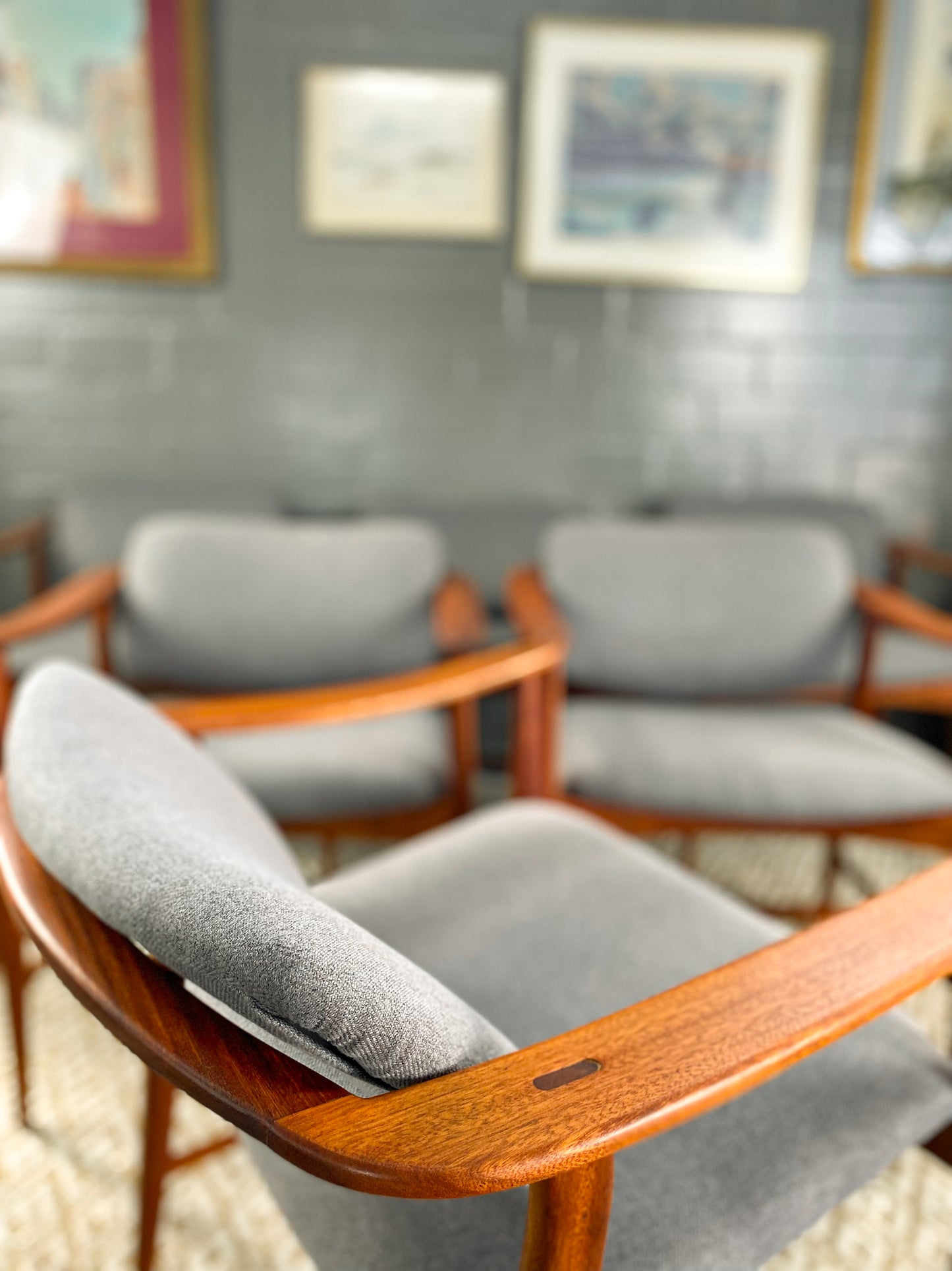 Mid-Century Modern DS Vorster Dining Chairs