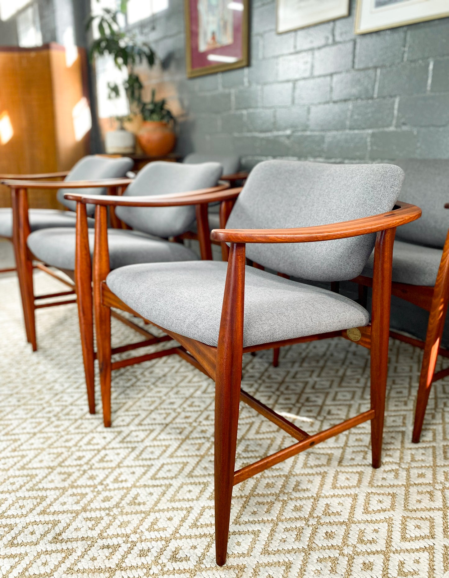 Mid-Century Modern DS Vorster Dining Chairs