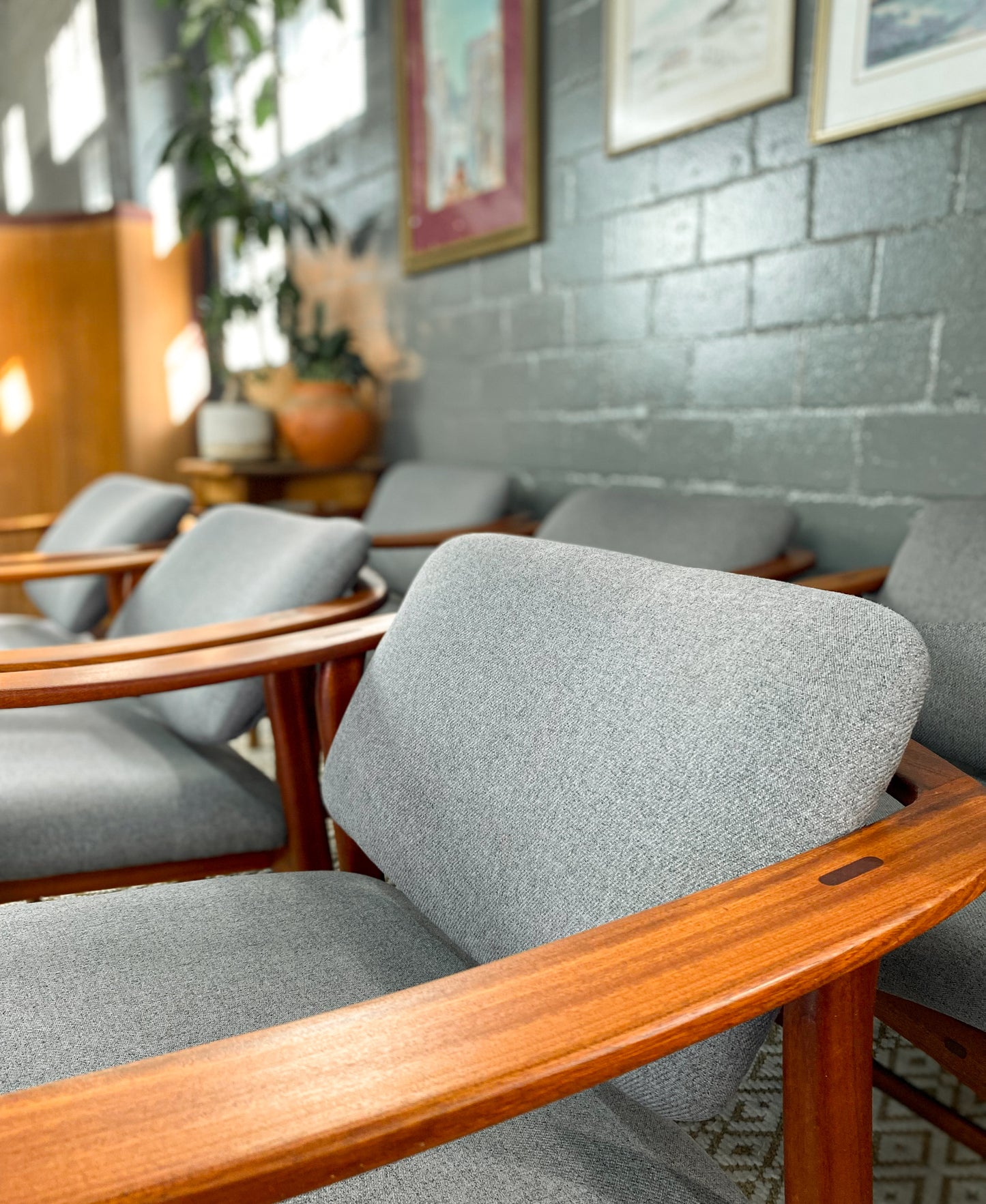 Mid-Century Modern DS Vorster Dining Chairs