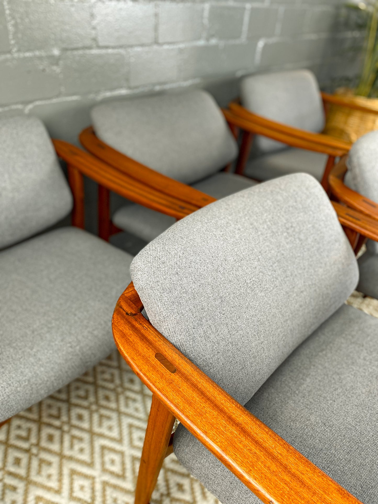 Mid-Century Modern DS Vorster Dining Chairs