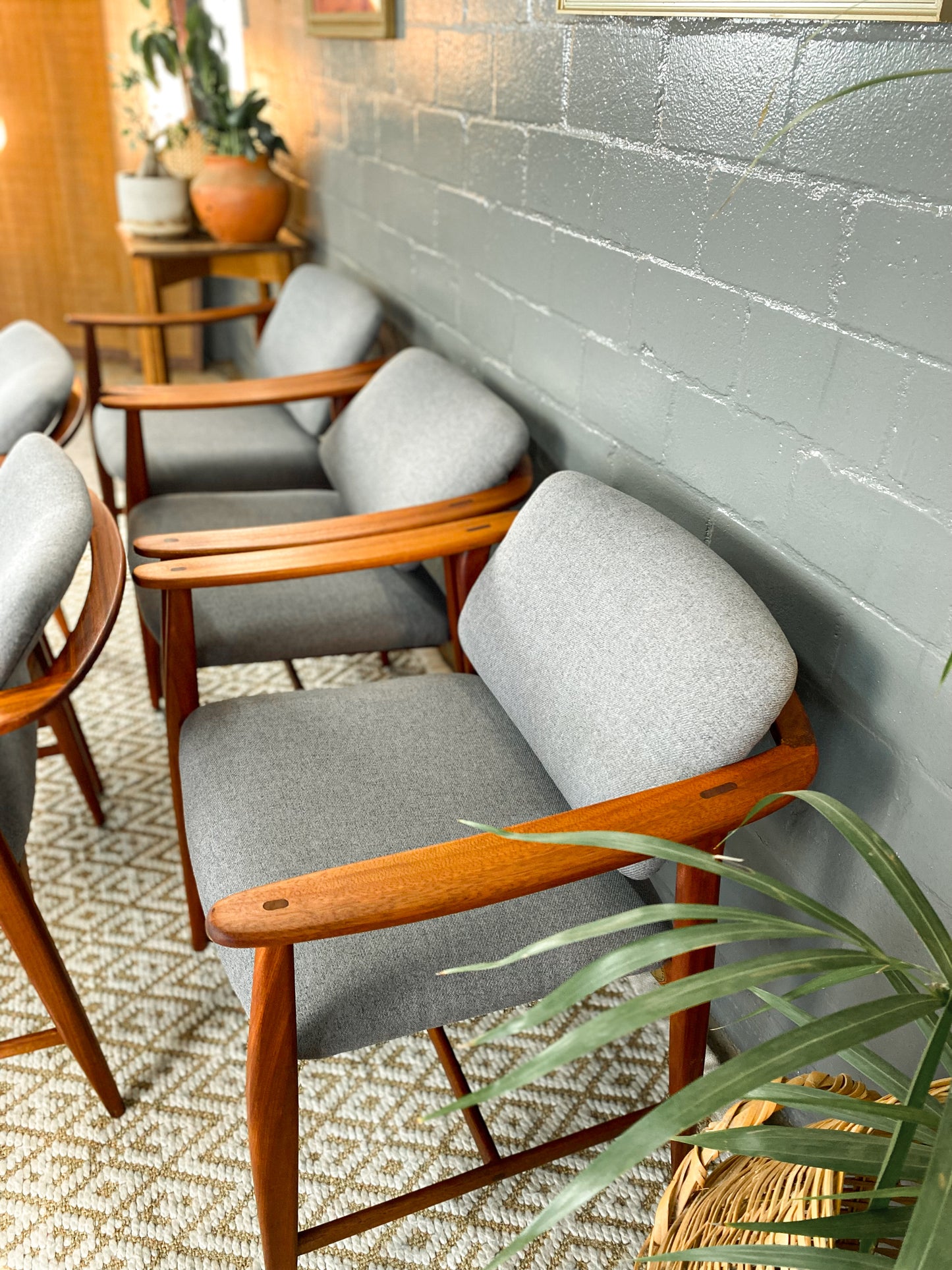 Mid-Century Modern DS Vorster Dining Chairs