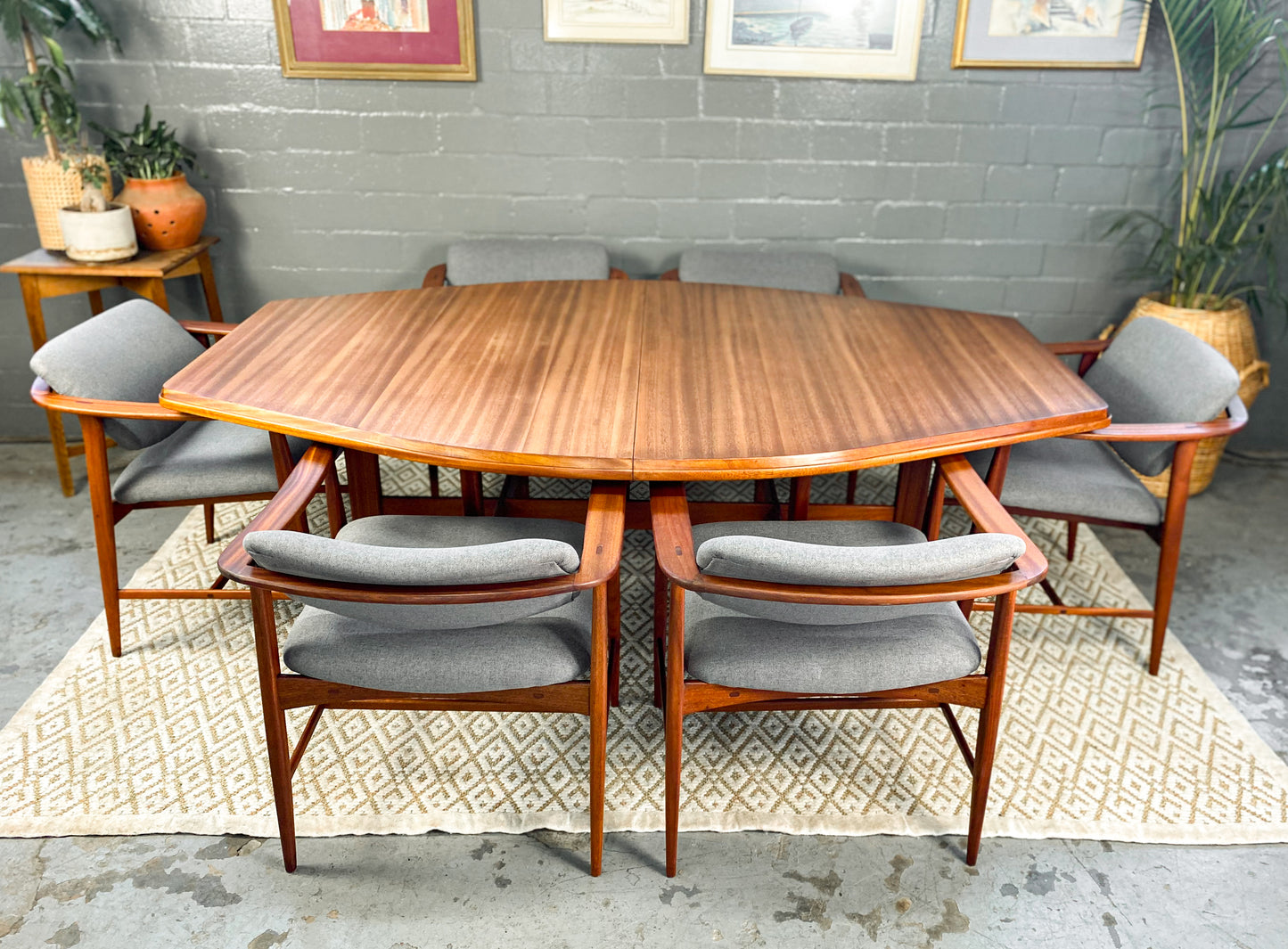 Mid-Century Modern DS Vorster Dining Table