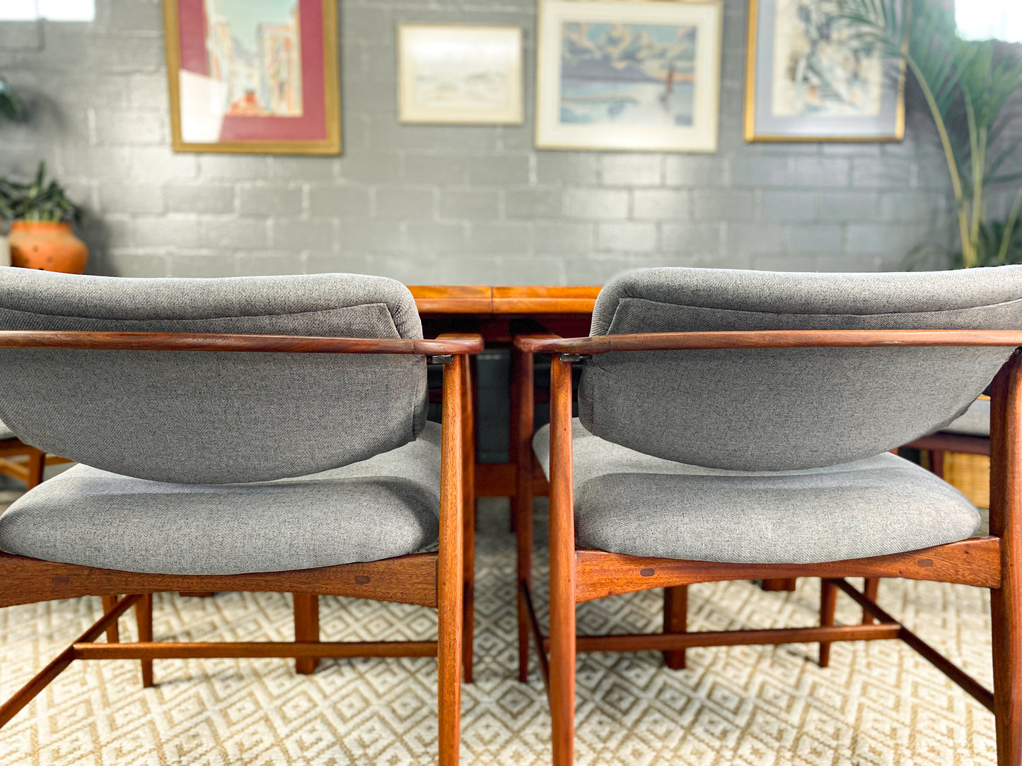Mid-Century Modern DS Vorster Dining Chairs