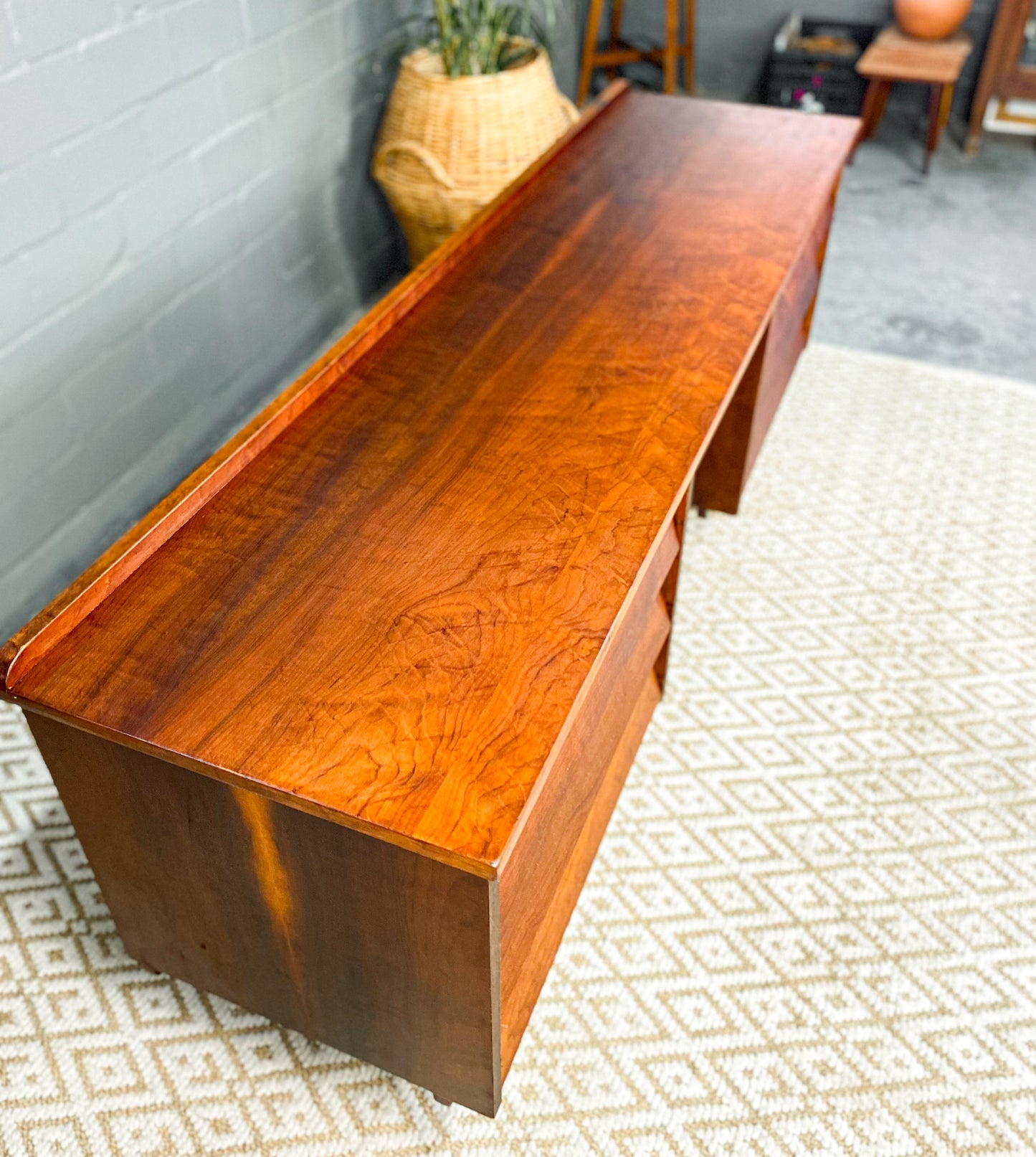 Mid-Century Modern Imbuia Dresser