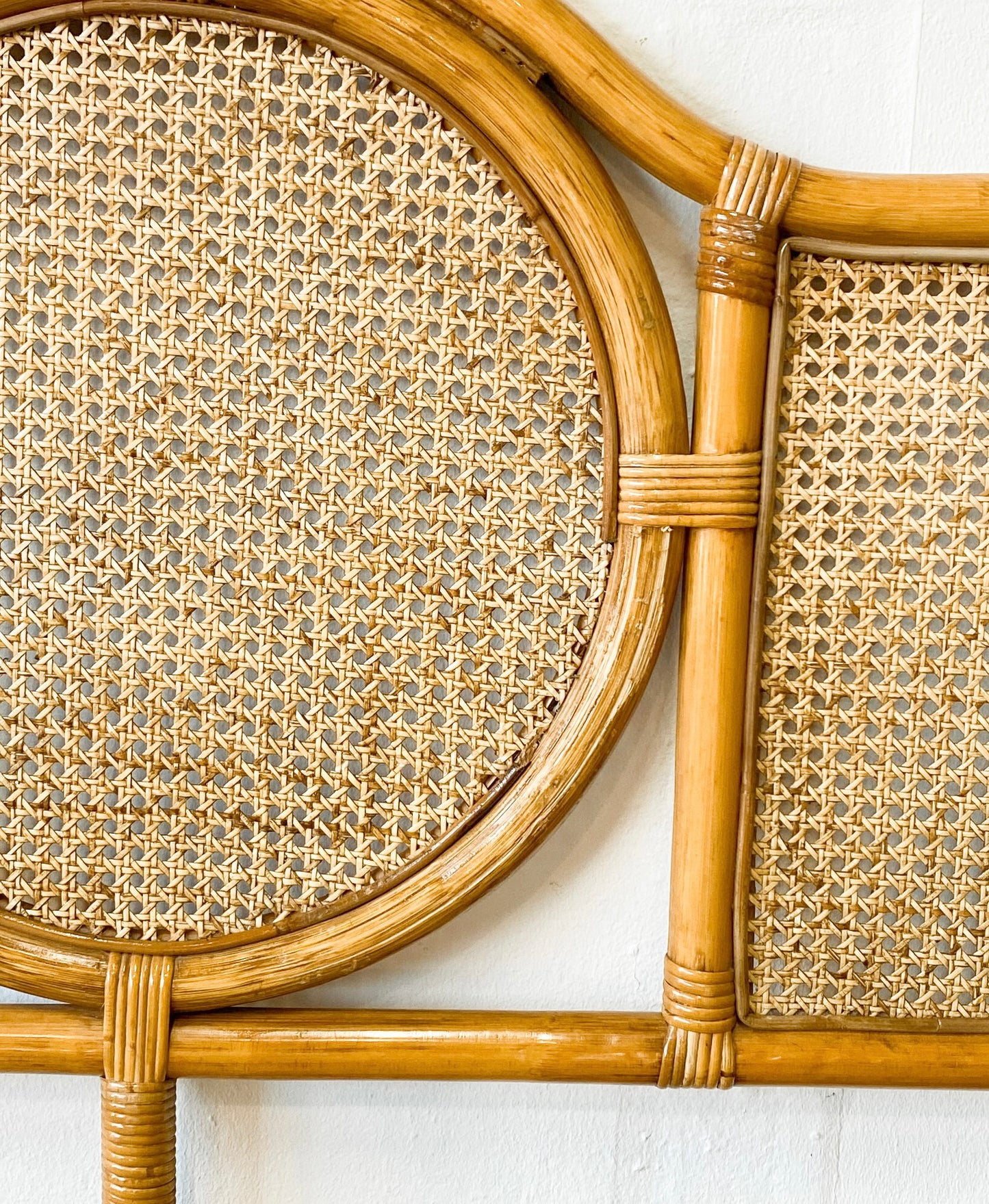 Queen Cane Headboard