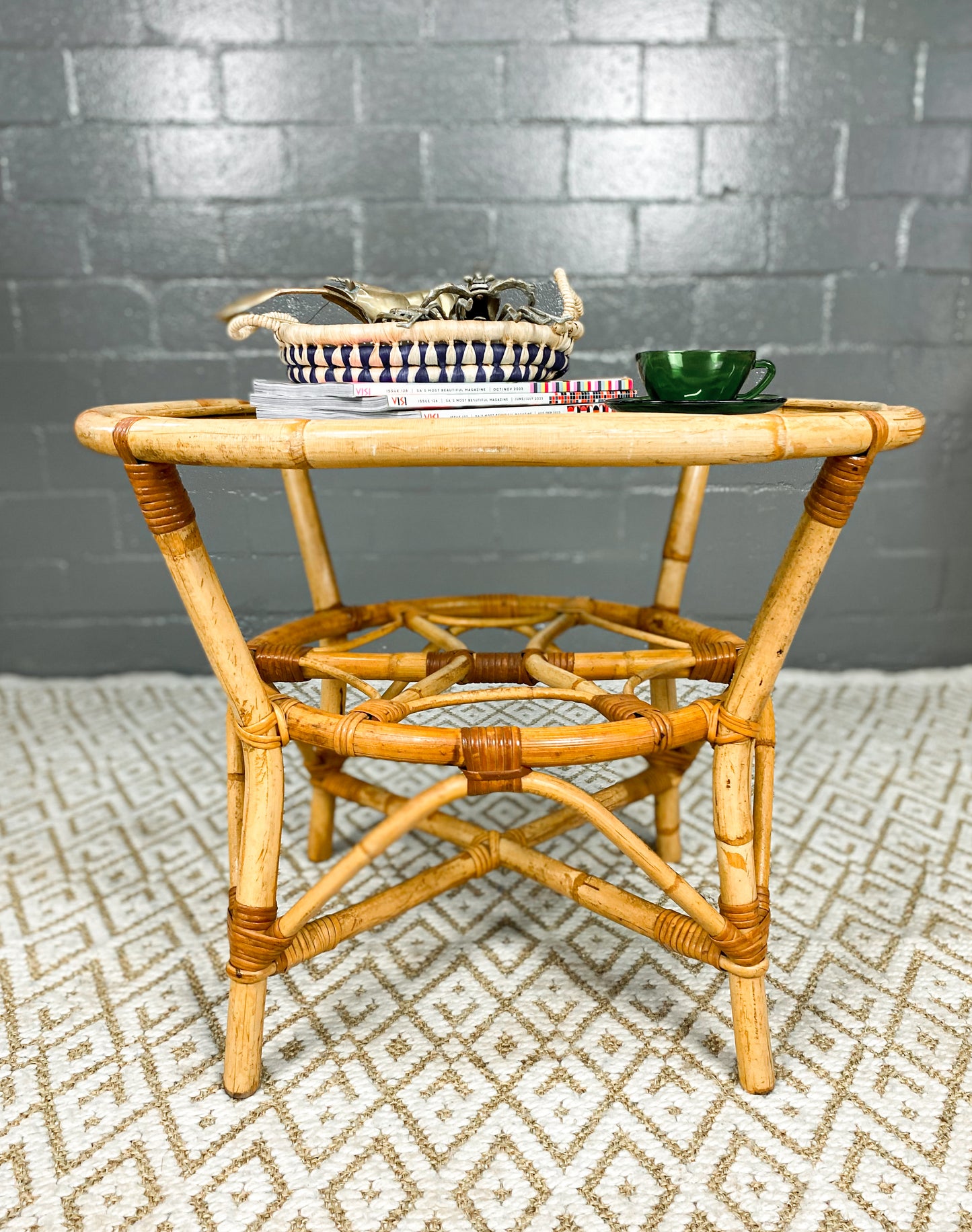 Cane Coffee Table
