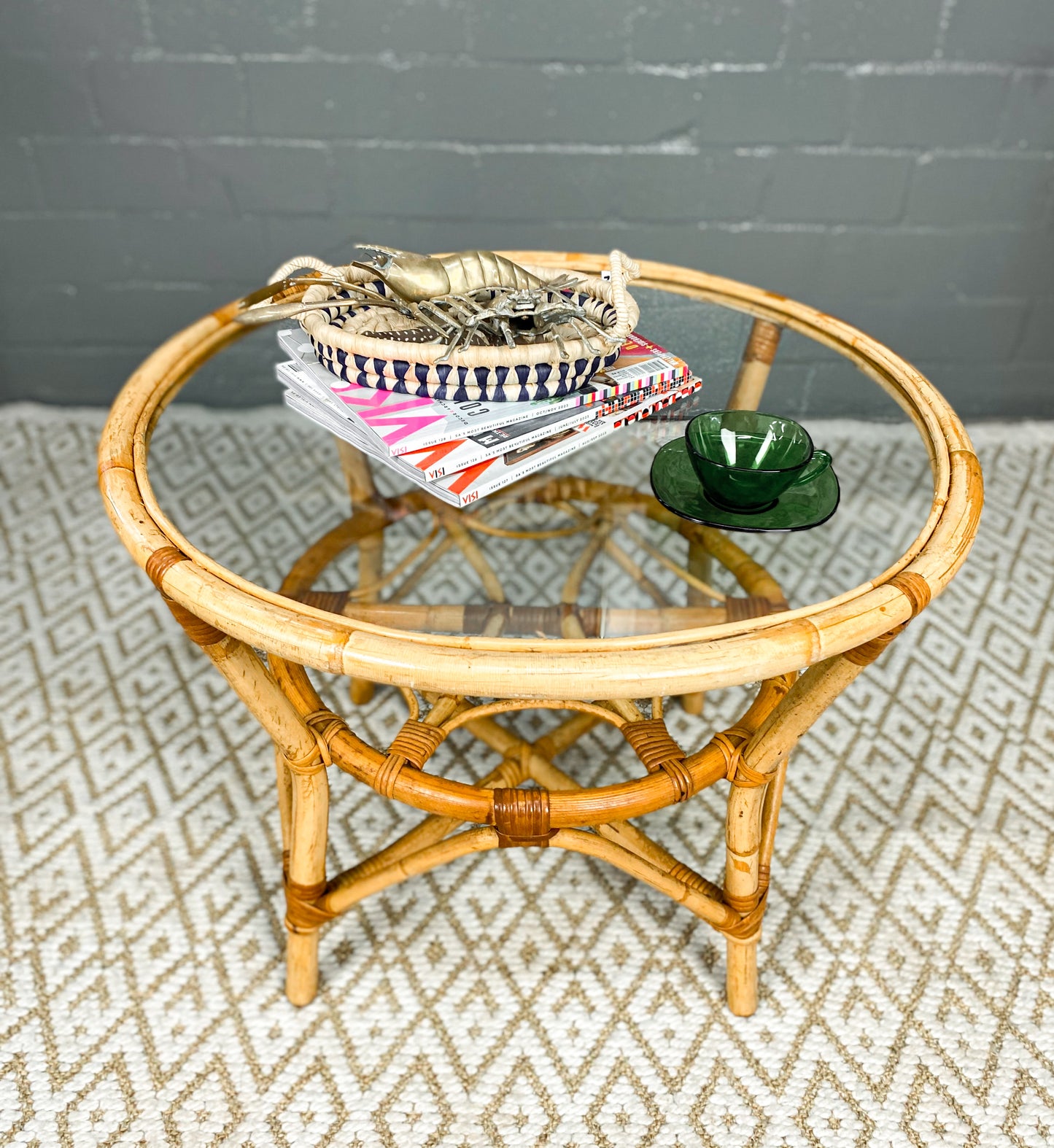 Cane Coffee Table