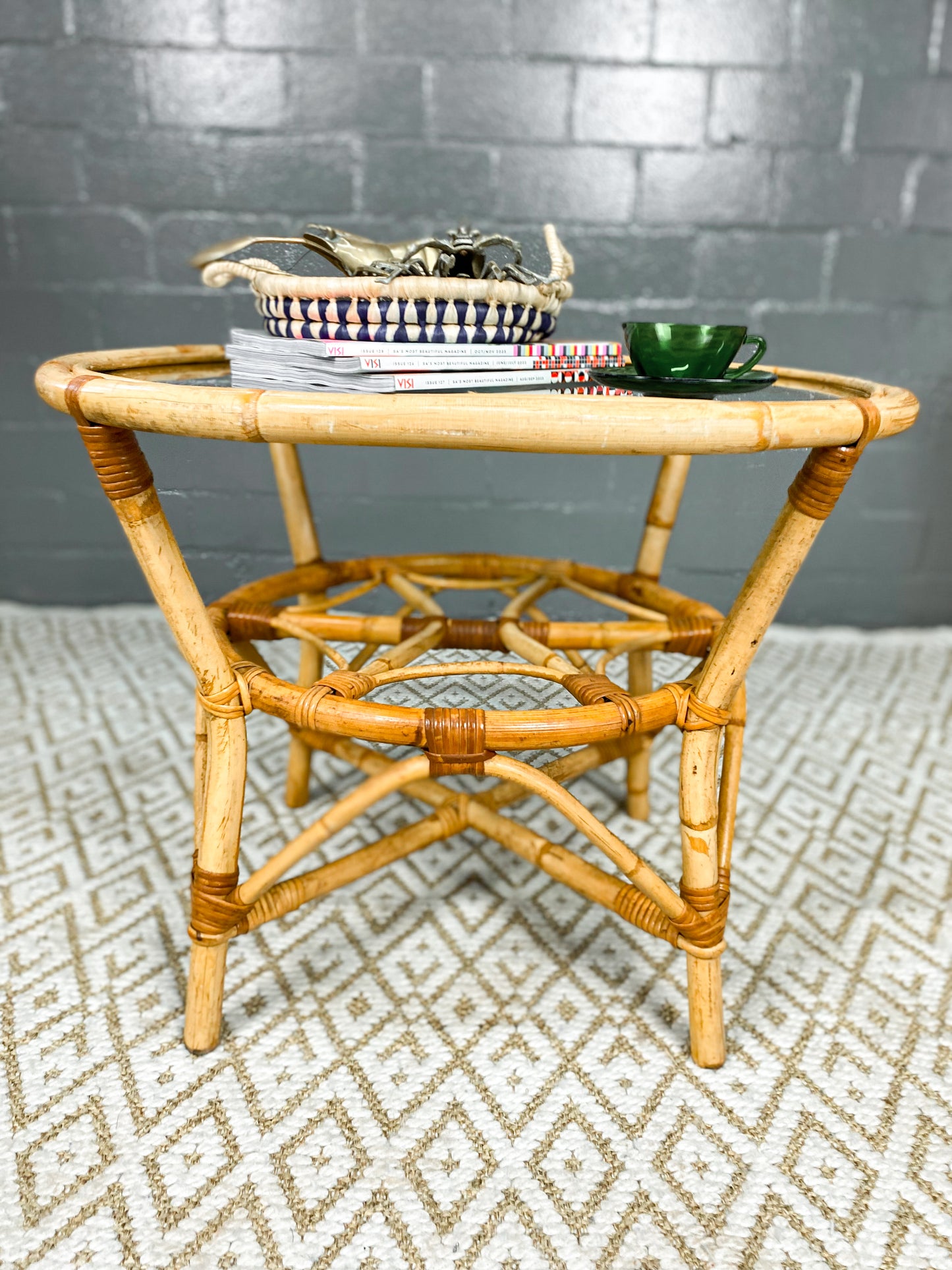 Cane Coffee Table