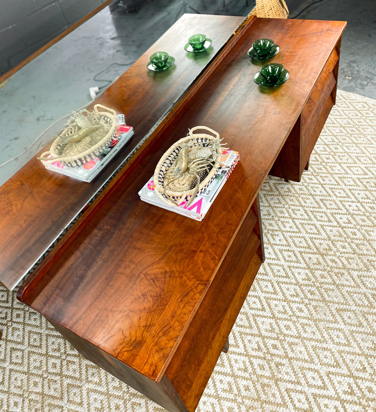 Mid-Century Modern Imbuia Dresser