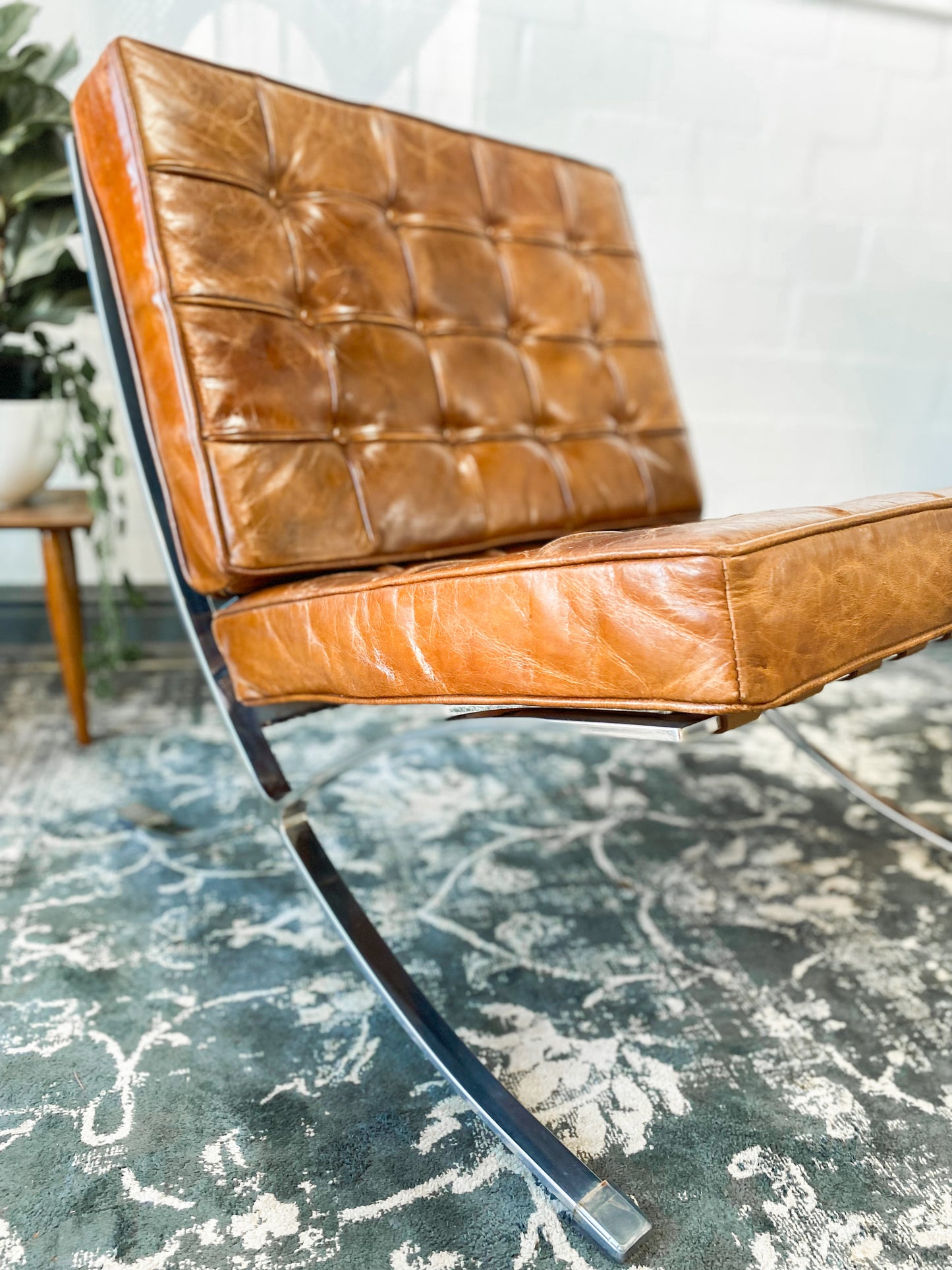Pair of Barcelona Replica Chairs