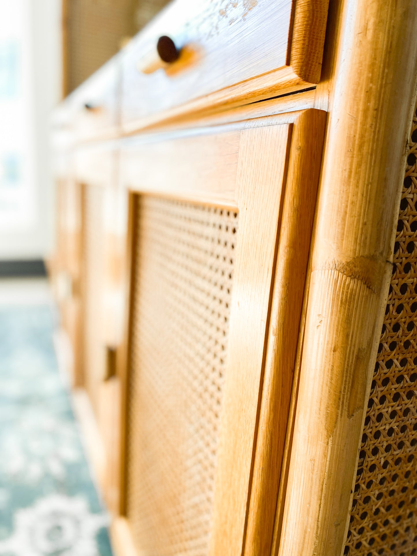 Cane Display Cabinet