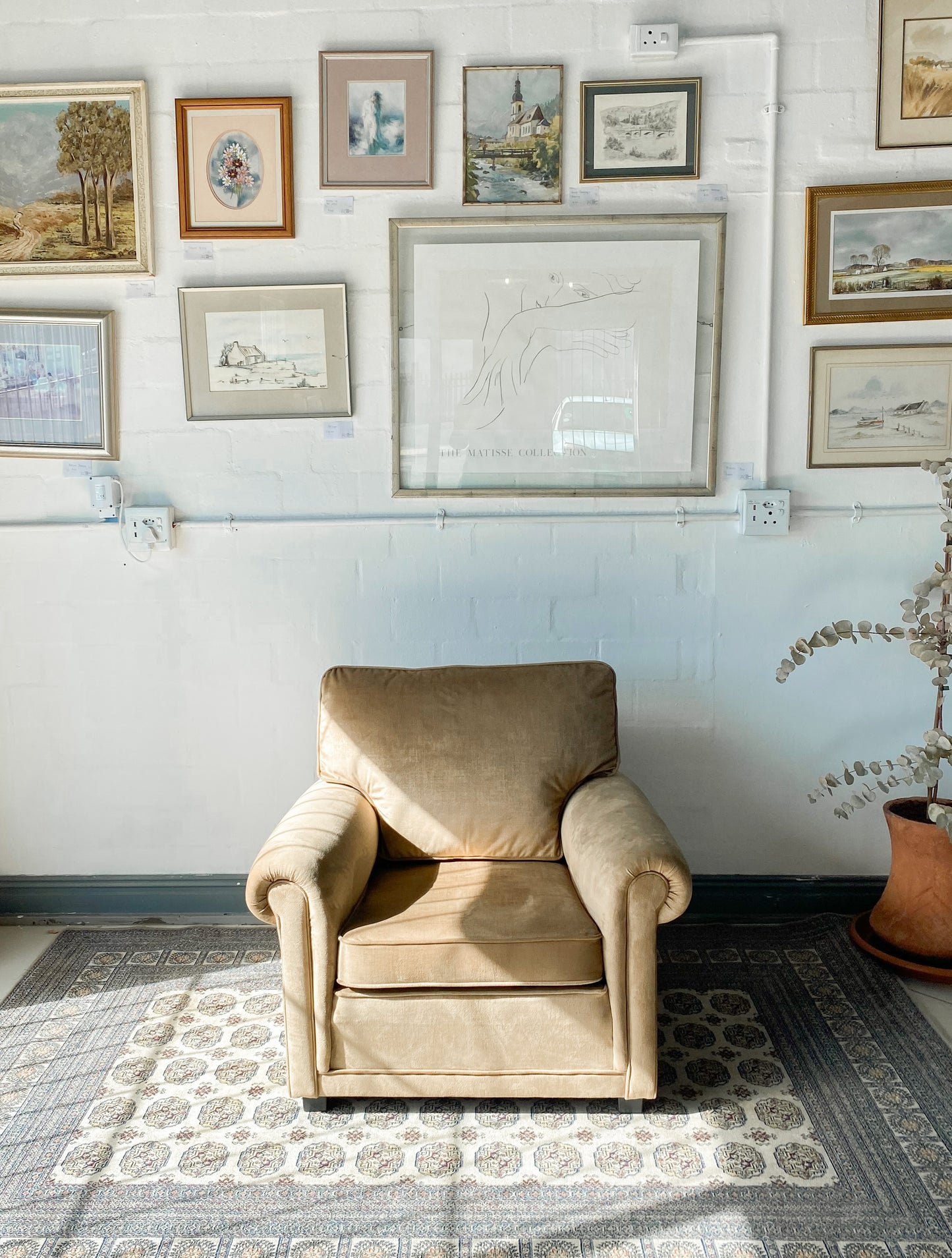 Pair of Comfy Armchairs