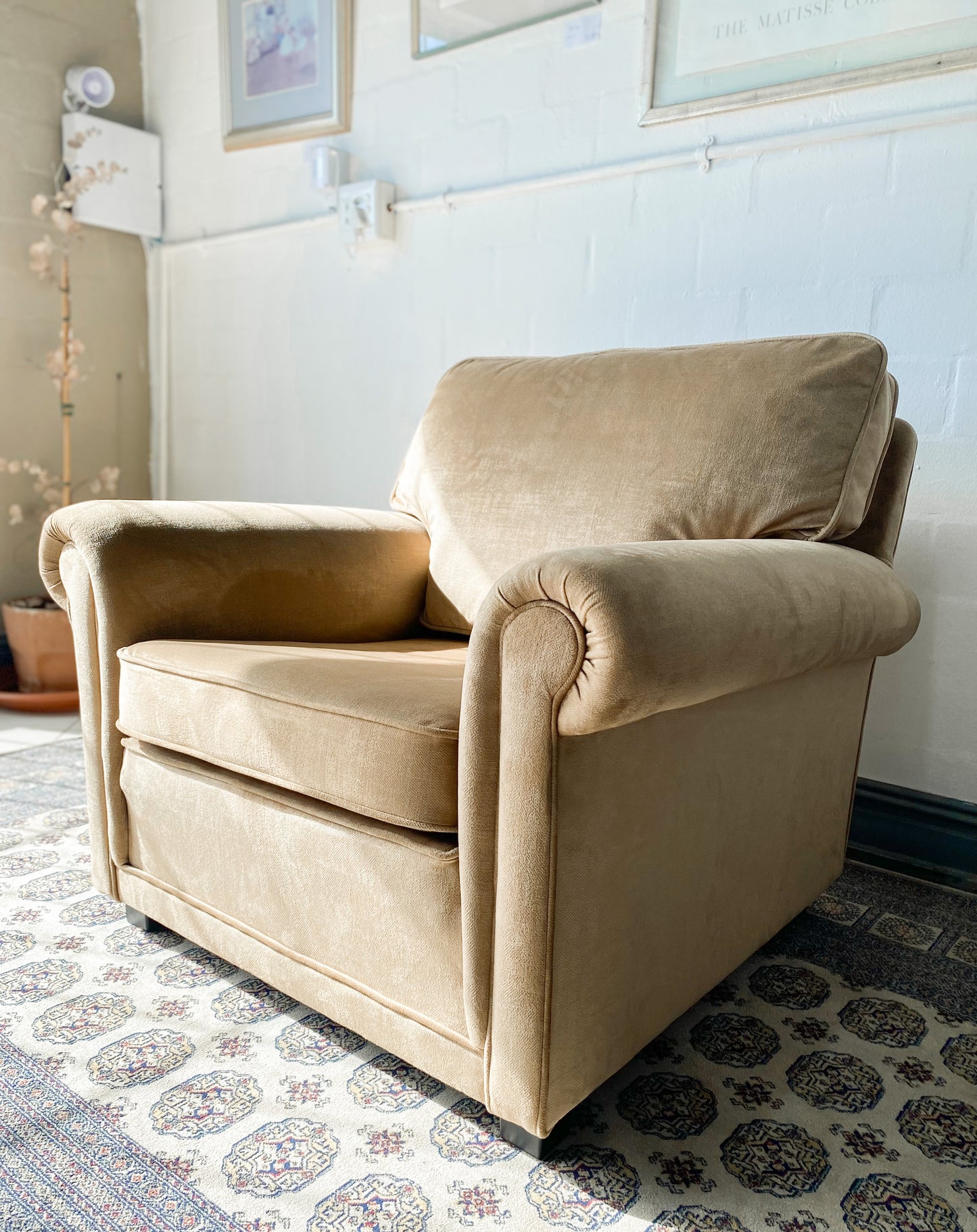 Pair of Comfy Armchairs