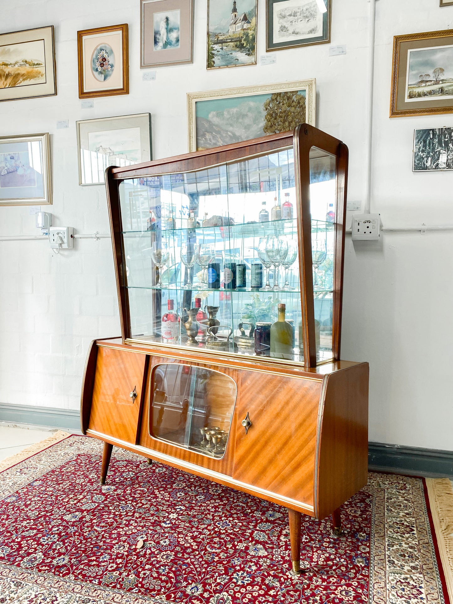 Retro Display Cabinet