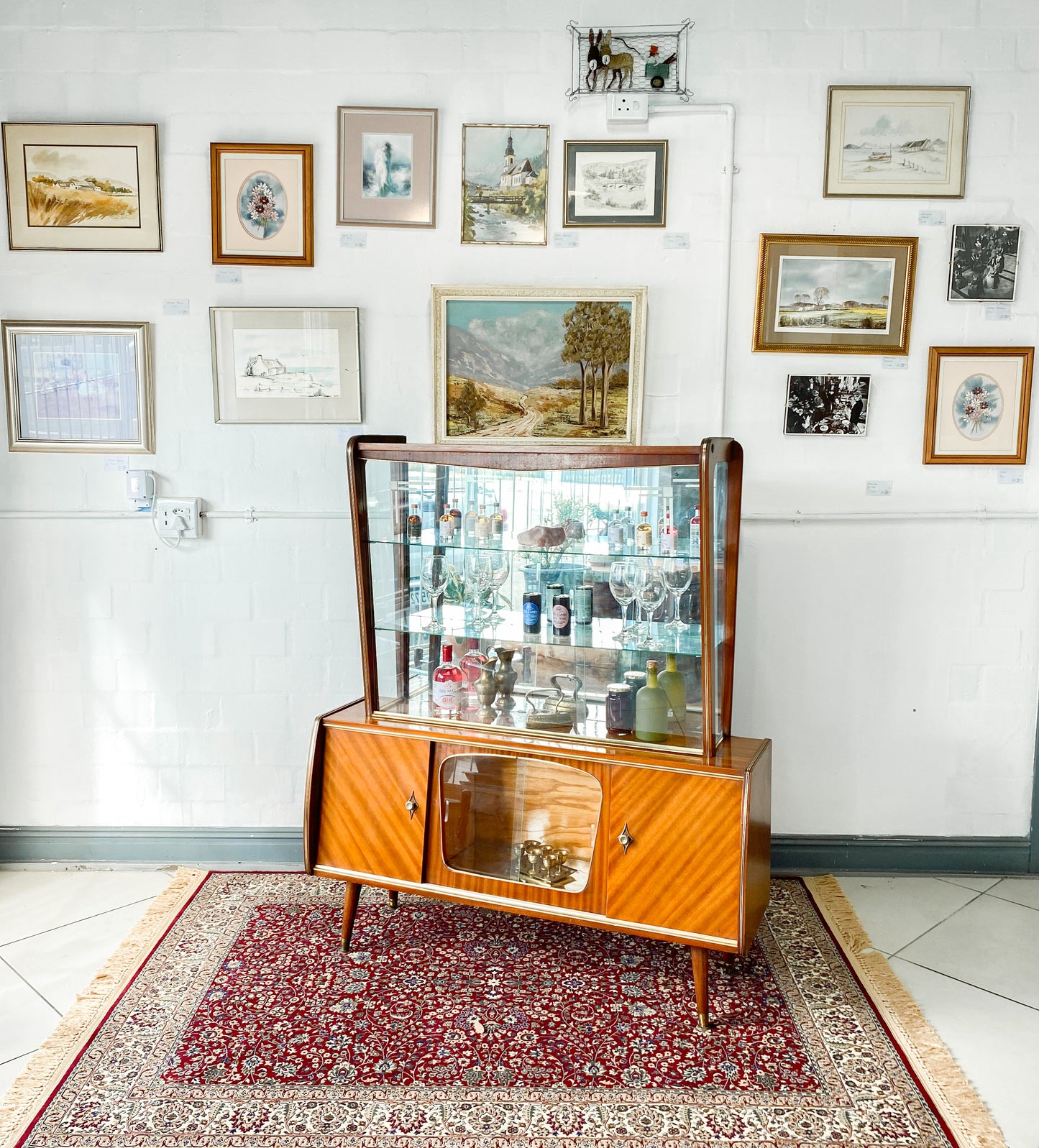 Retro Display Cabinet