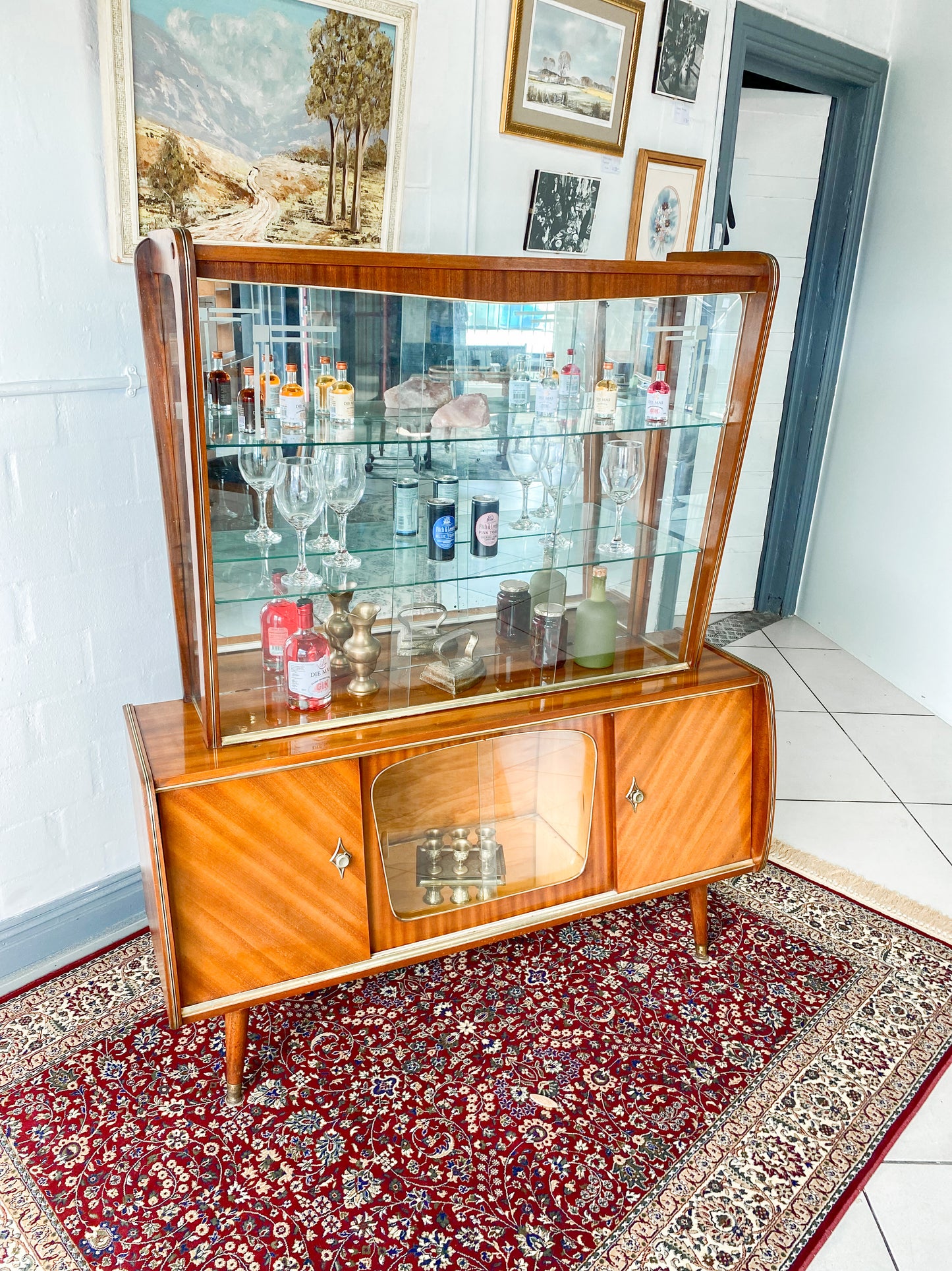 Retro Display Cabinet