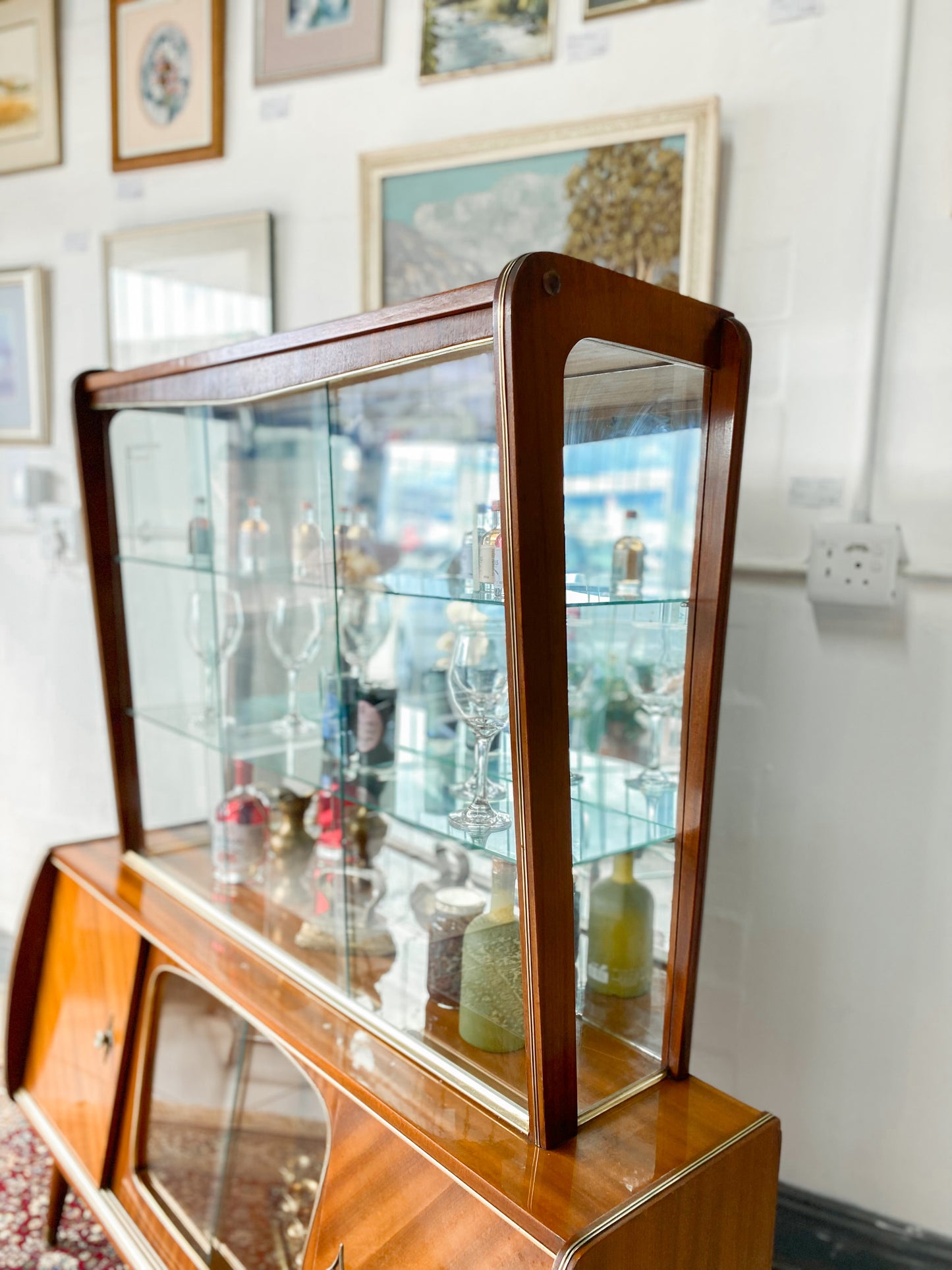 Retro Display Cabinet