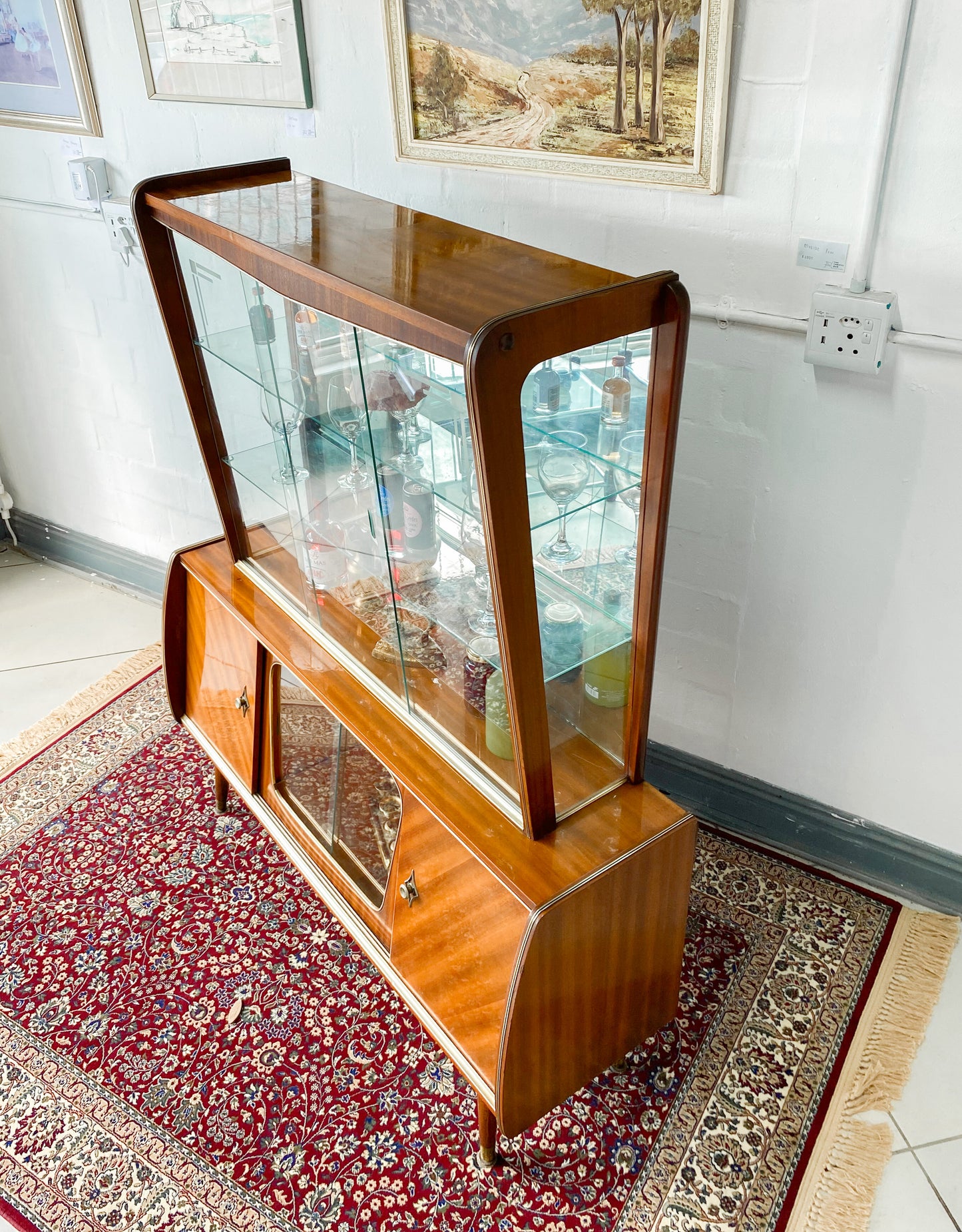 Retro Display Cabinet
