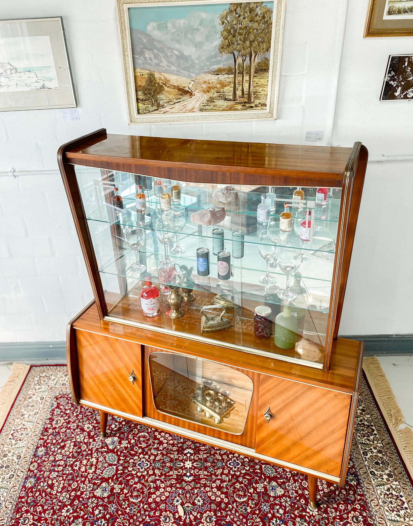Retro Display Cabinet