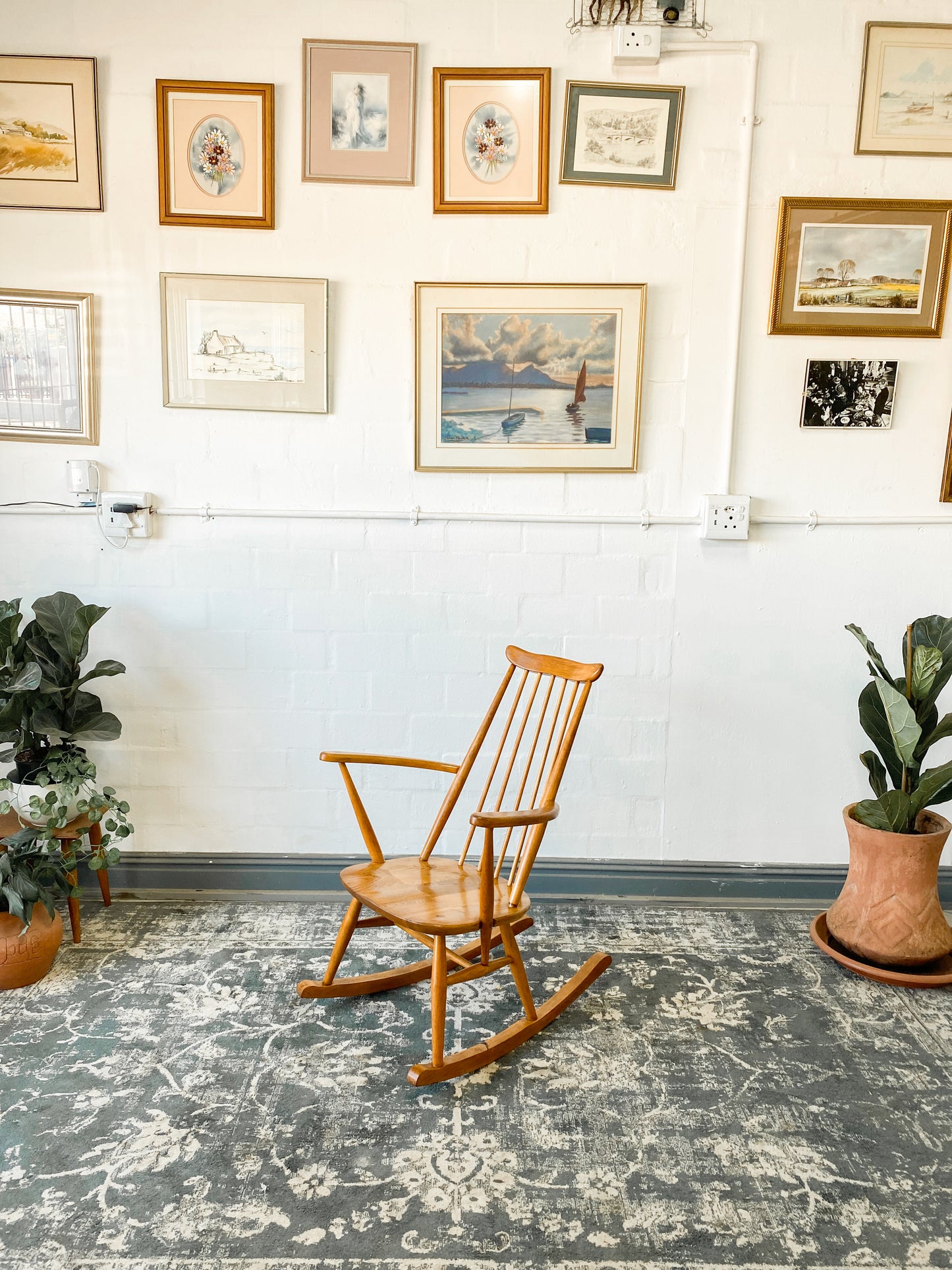 Ercol Model 435 ’Goldsmiths’ Rocking Chair