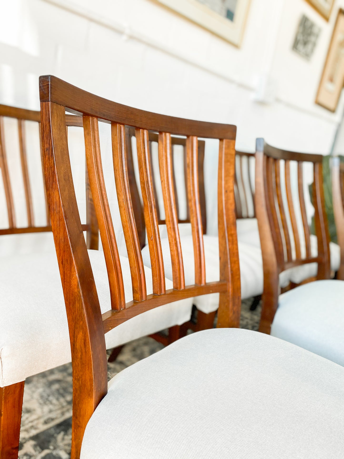 Set of 8 EE Meyer Dining Chairs