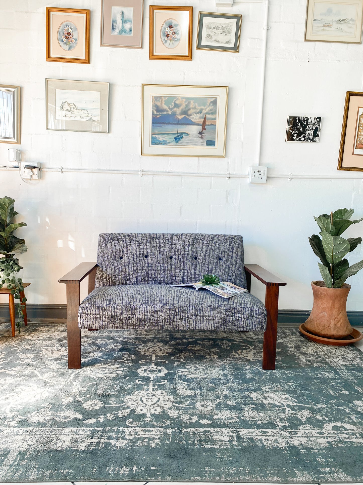 Retro 2 Seater Couch