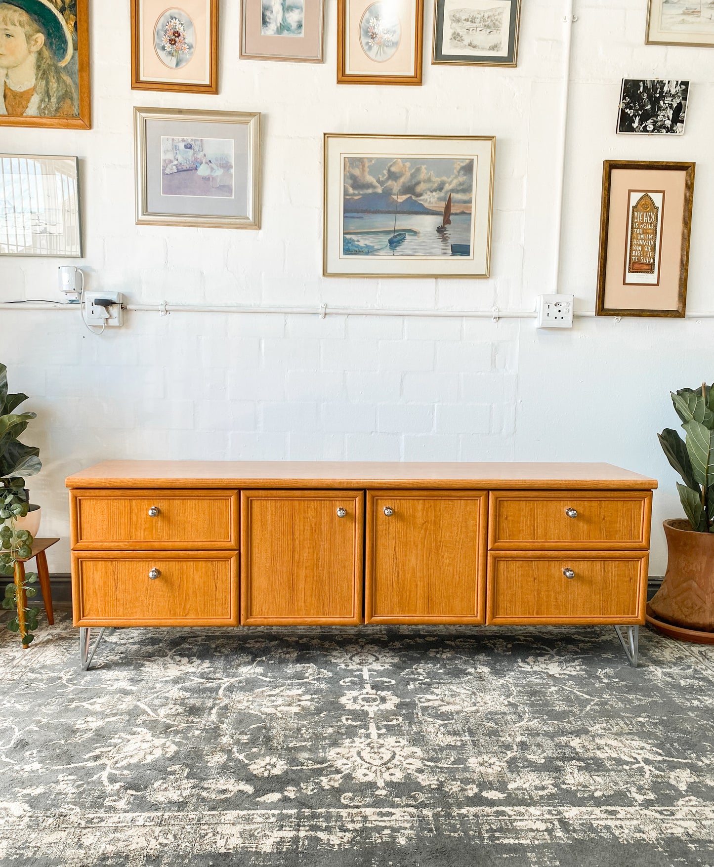Mid Century Schreiber Sideboard