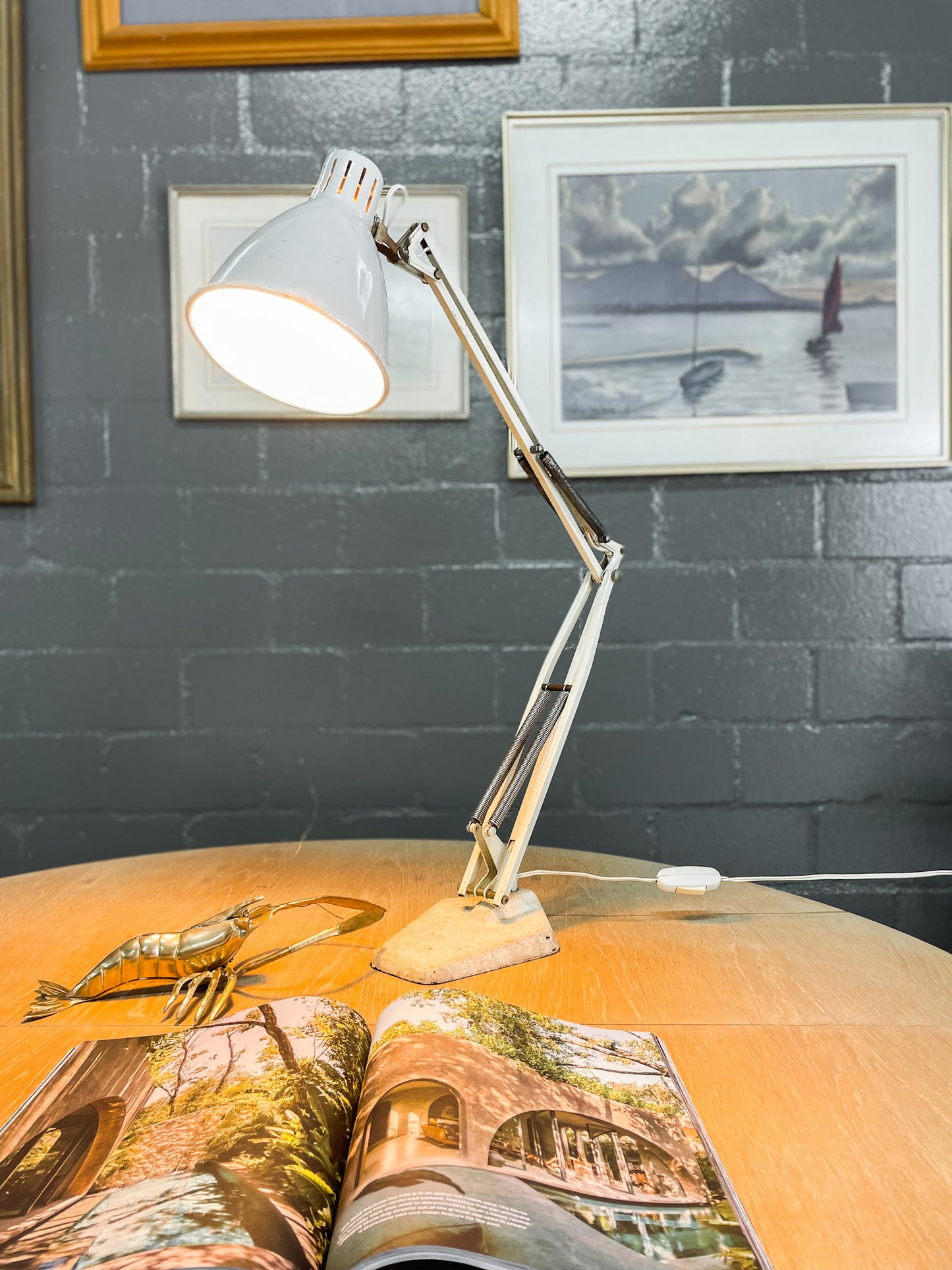 Angelpoise Style Desk Lamp