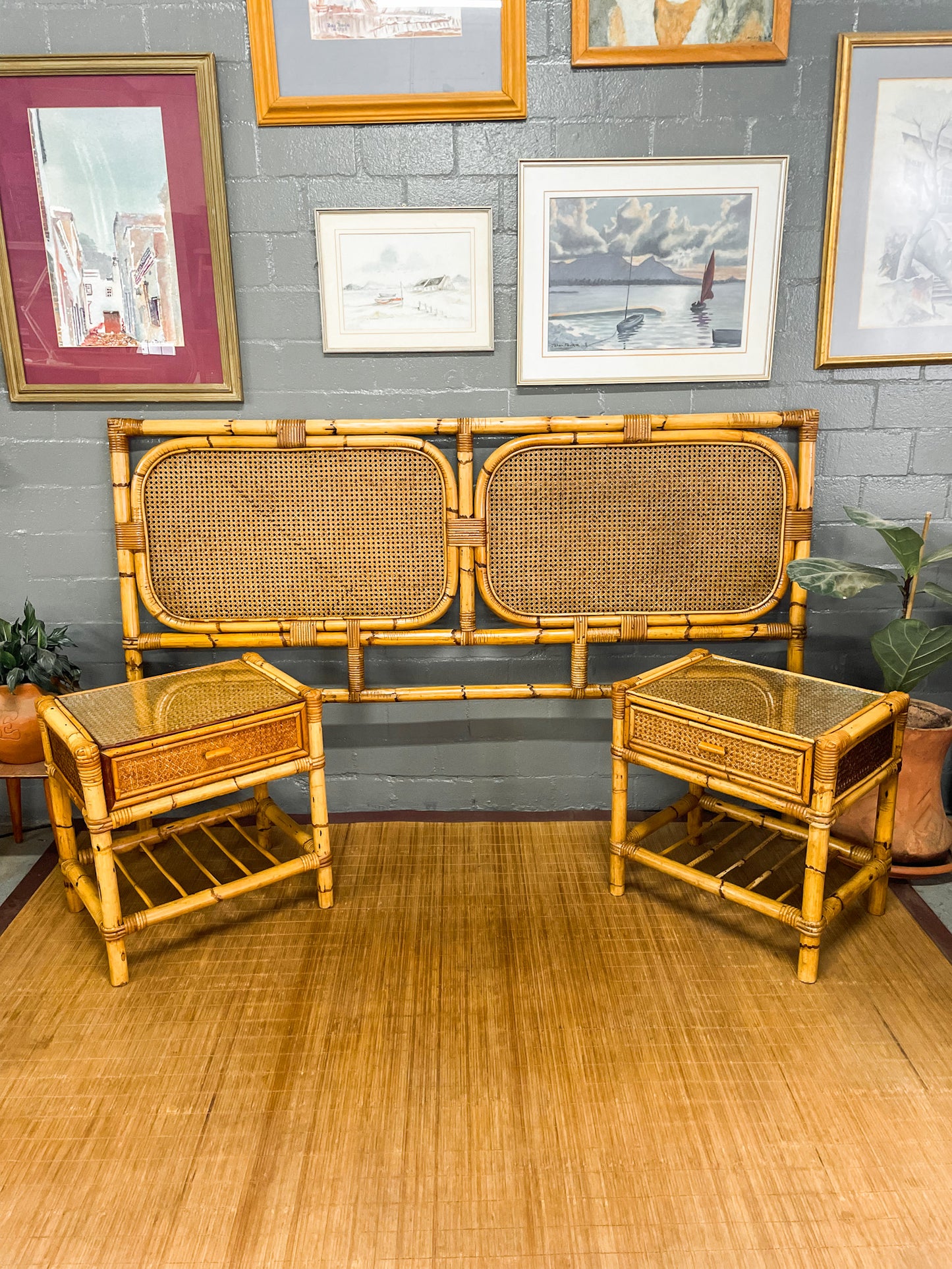 Regal Cane King Bedroom Set