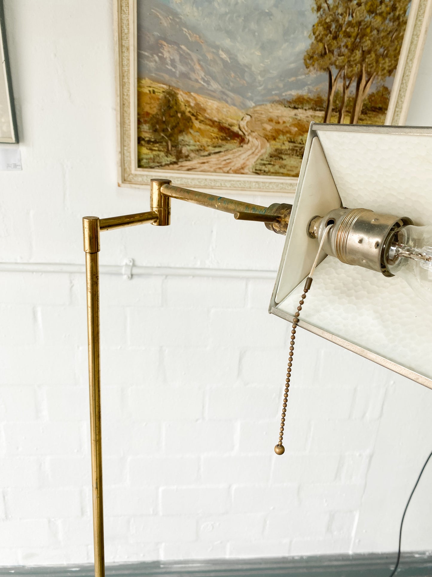 Brass Floor Lamp