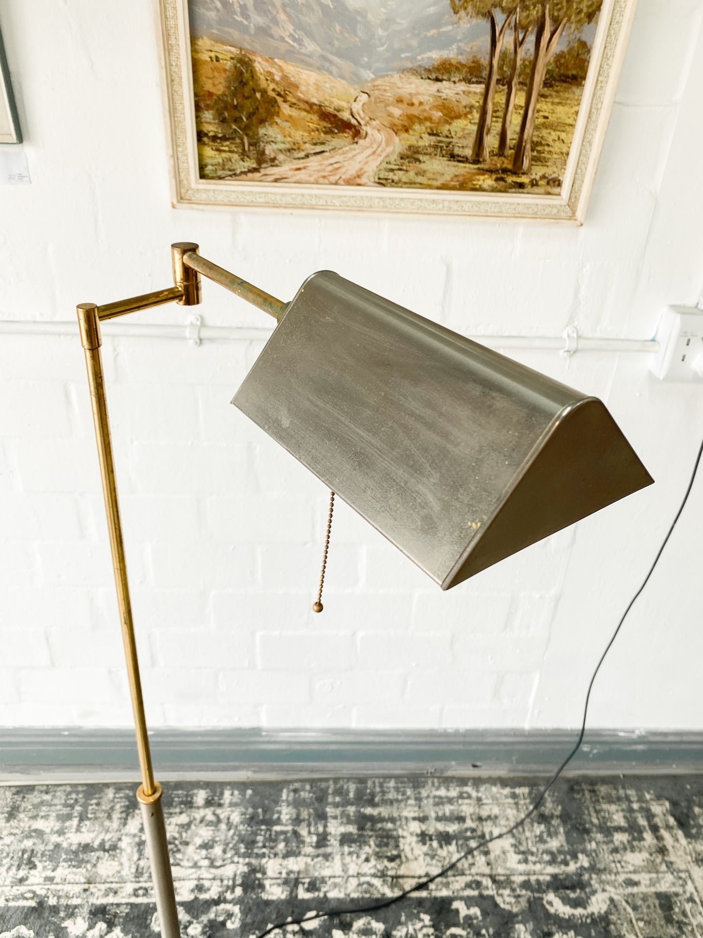 Brass Floor Lamp