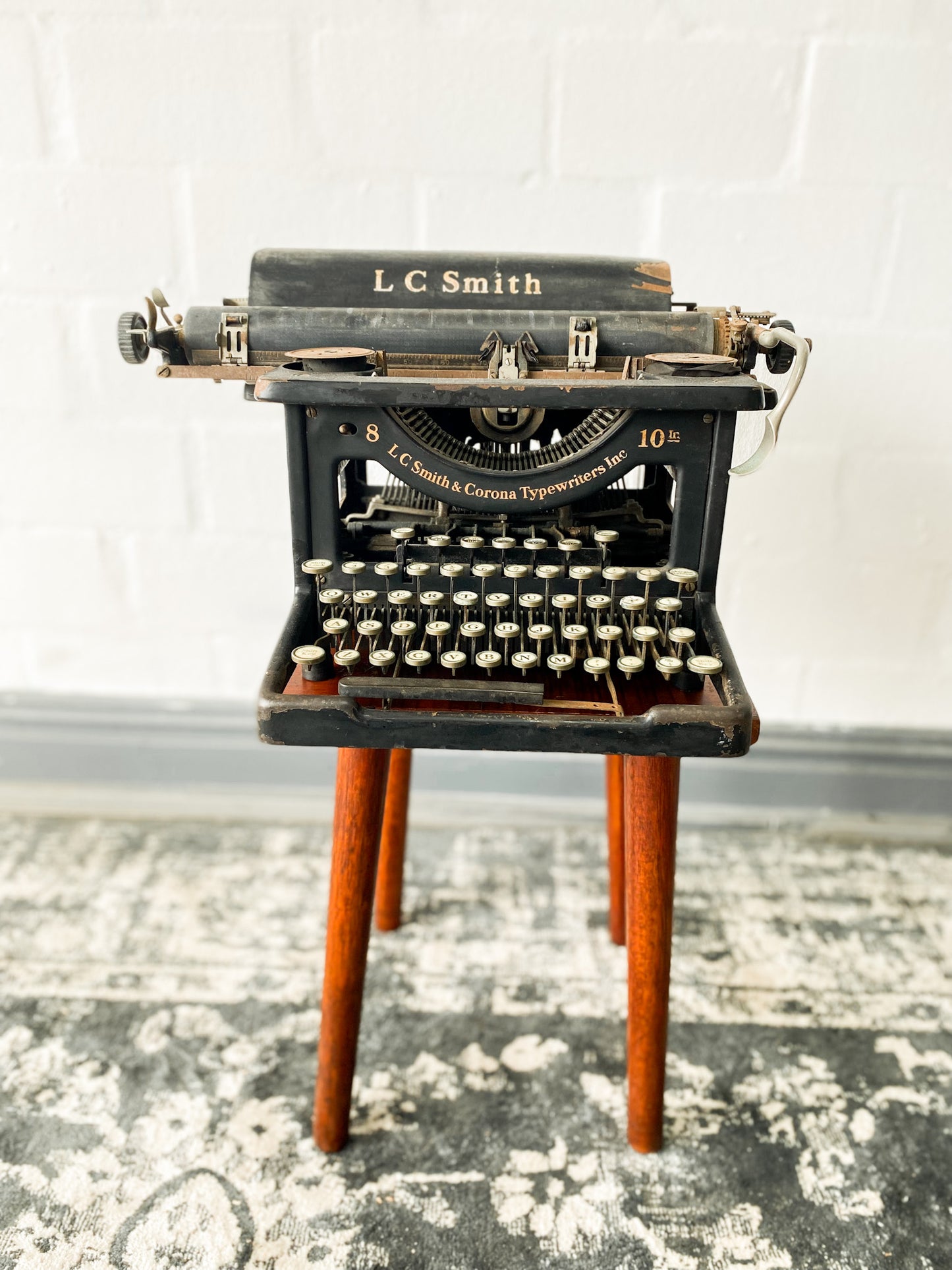 L.C. Smith #8-10inch Typewriter