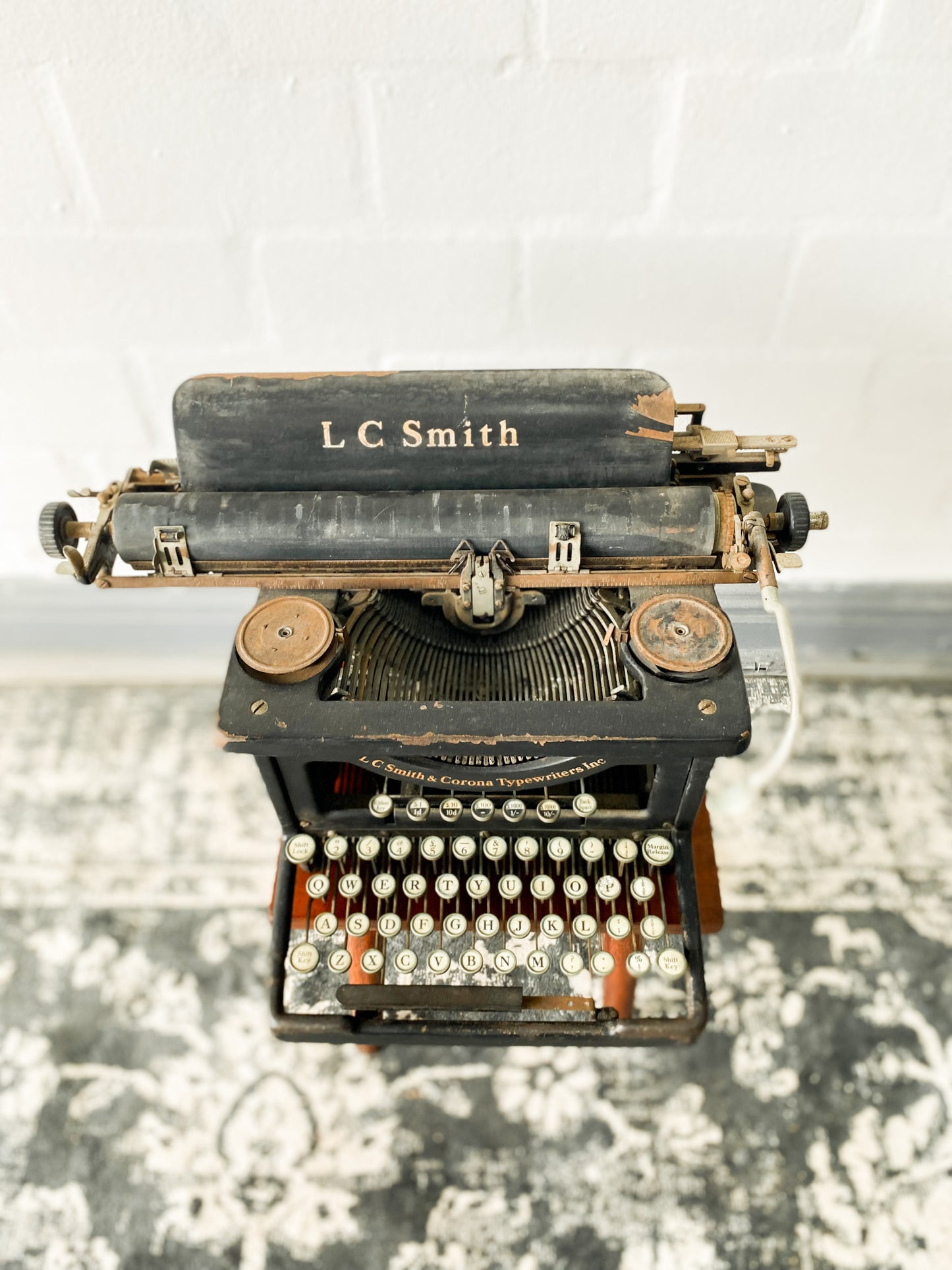 L.C. Smith #8-10inch Typewriter
