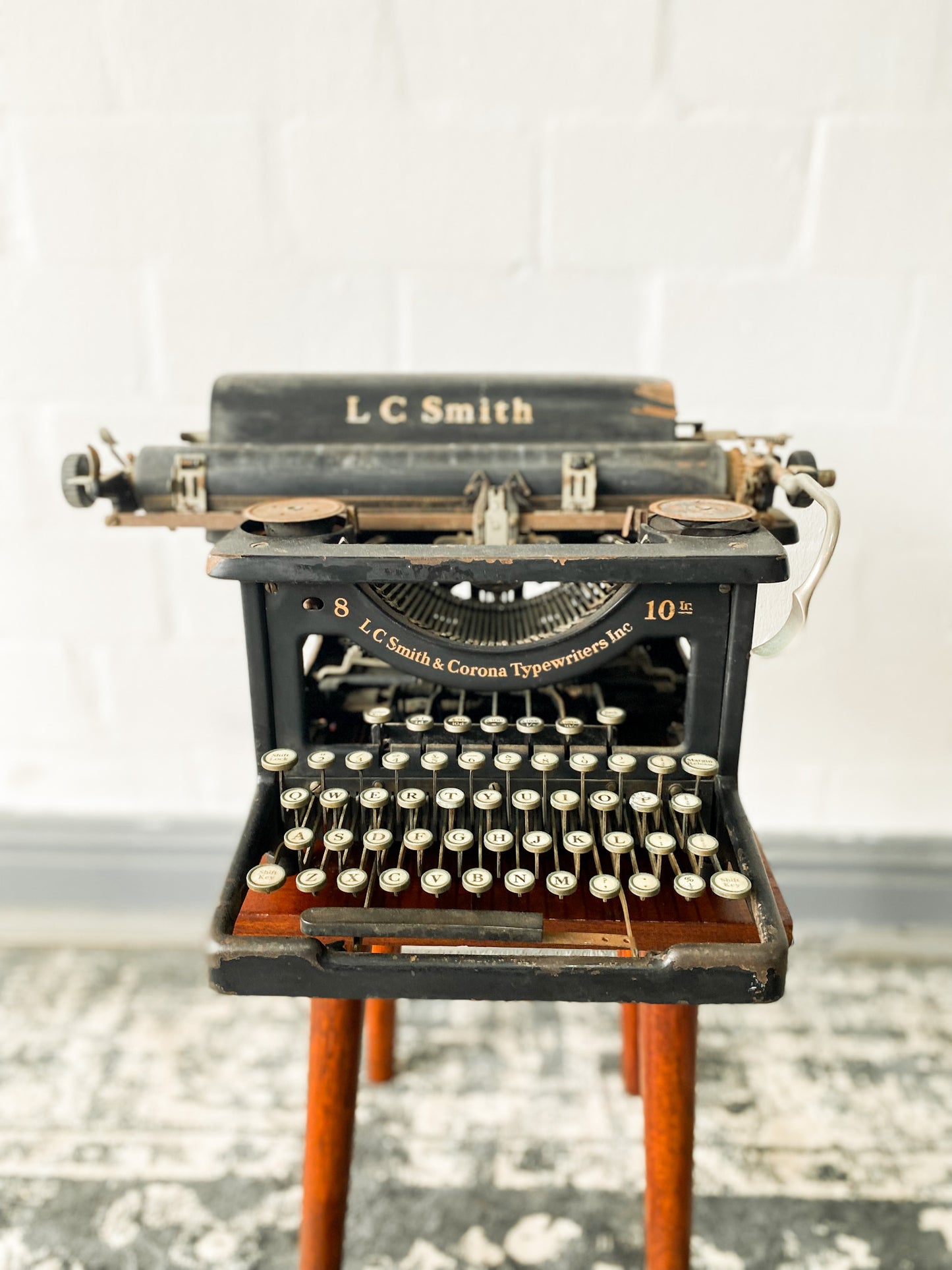 L.C. Smith #8-10inch Typewriter