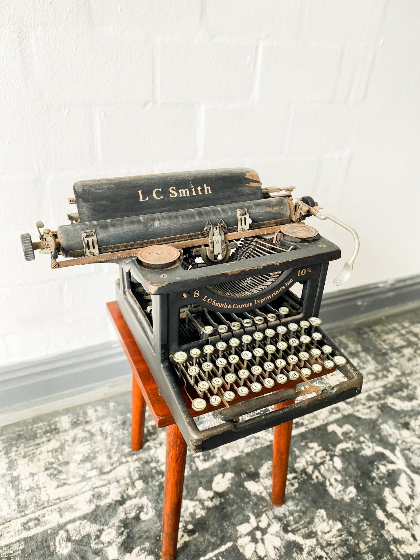 L.C. Smith #8-10inch Typewriter