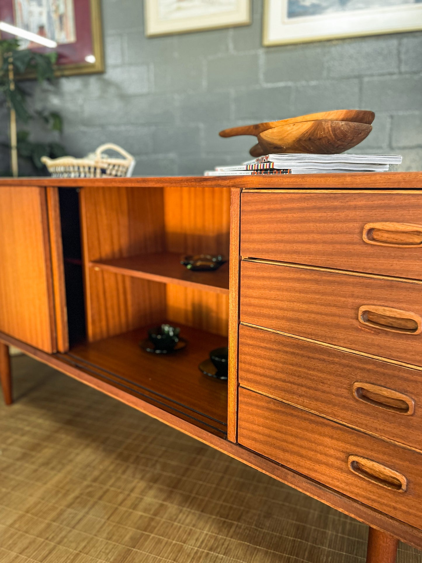 Iconic Mid-Century Frystark Sideboard