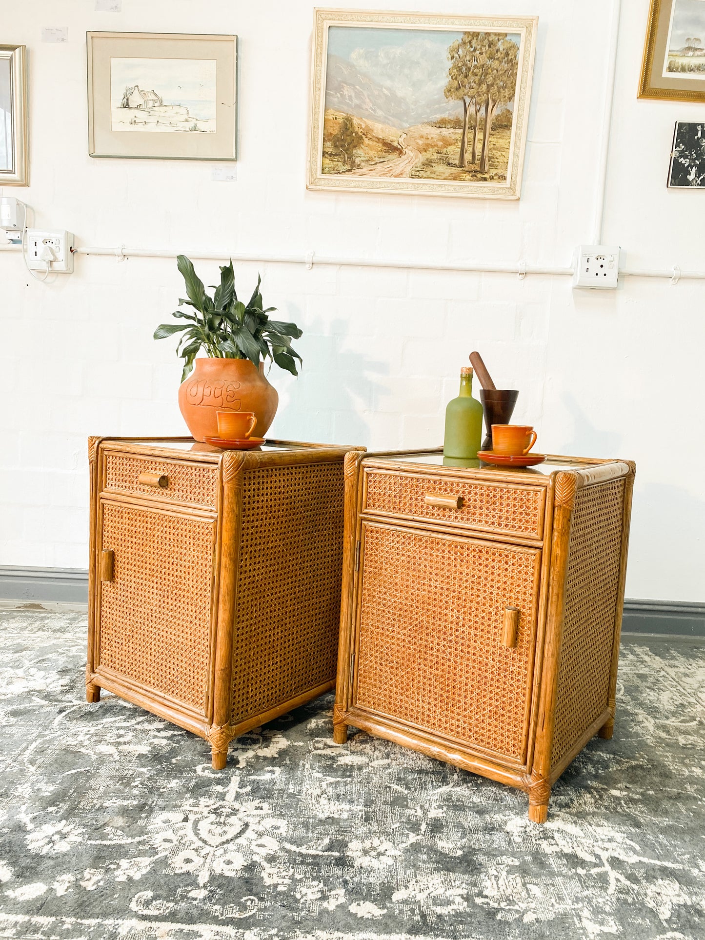 Cane Pedestals