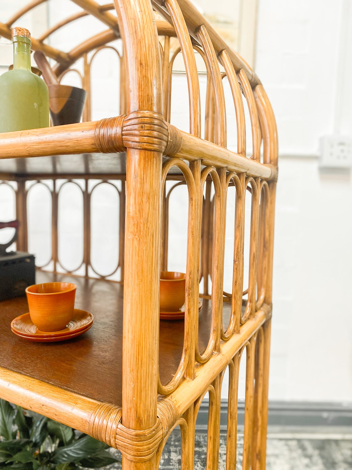 Cane Display Shelf