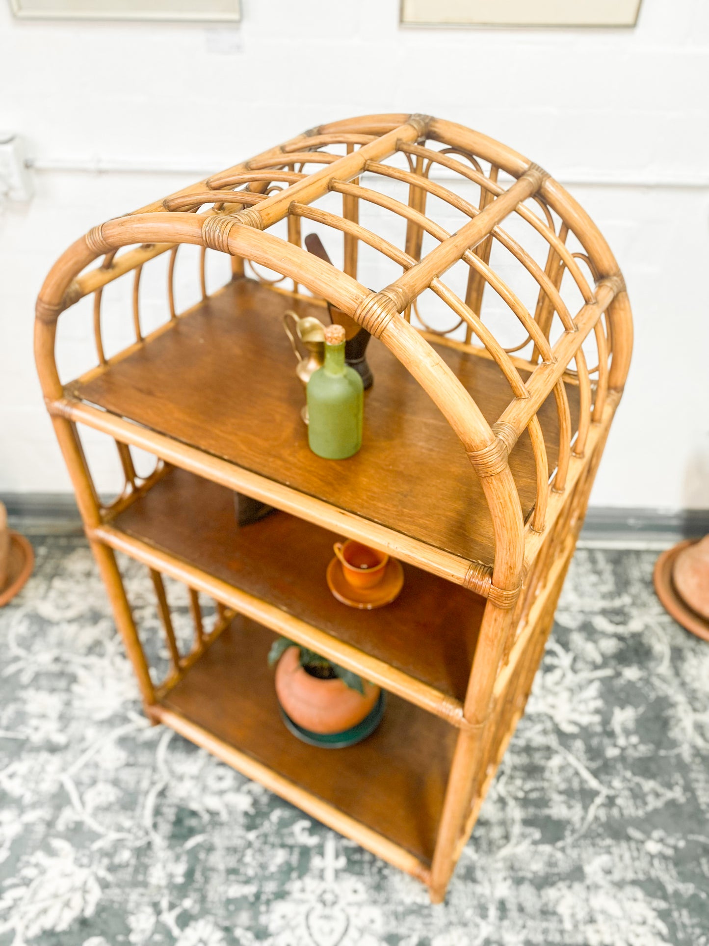 Cane Display Shelf