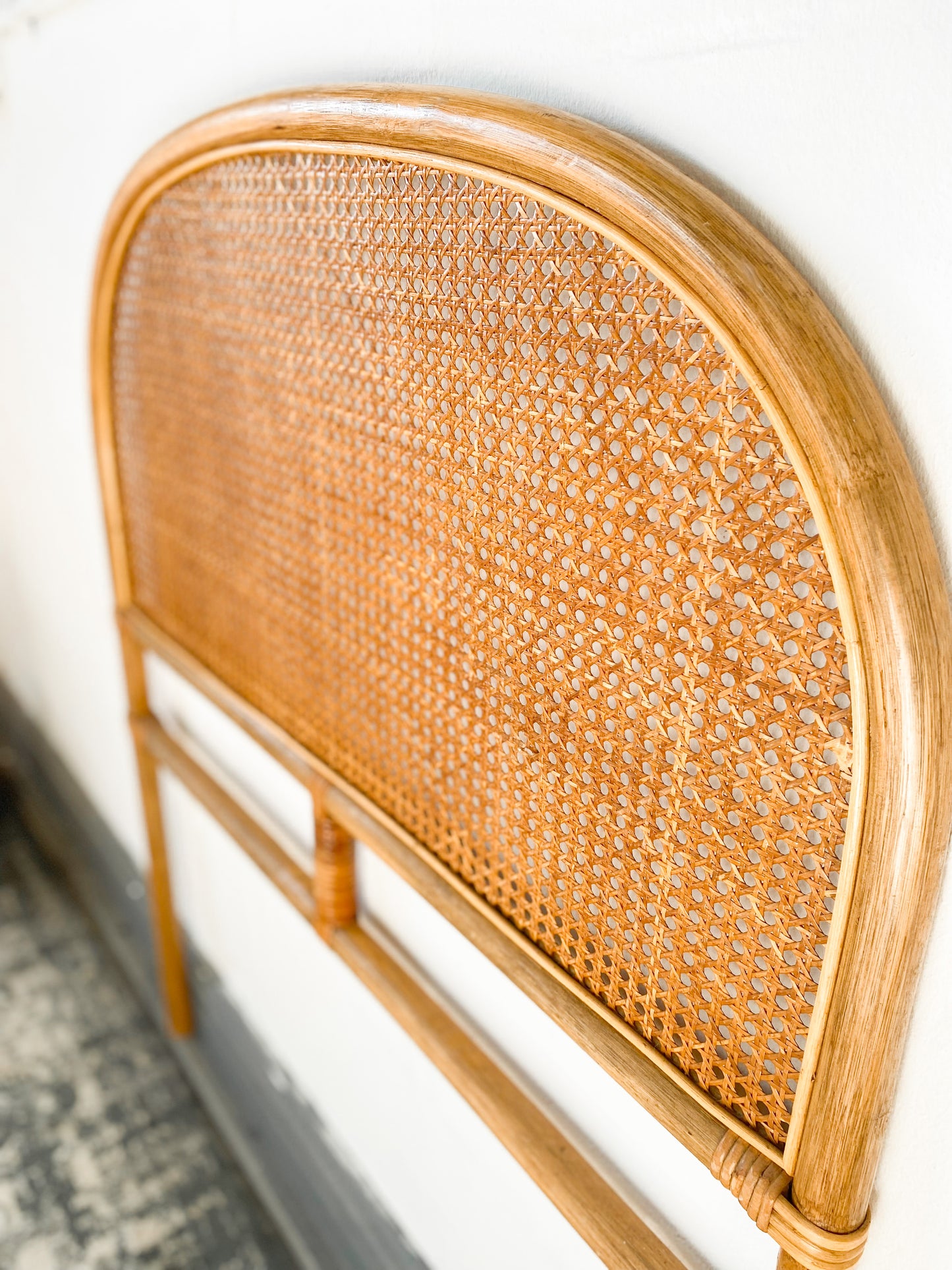 Single Cane Headboard