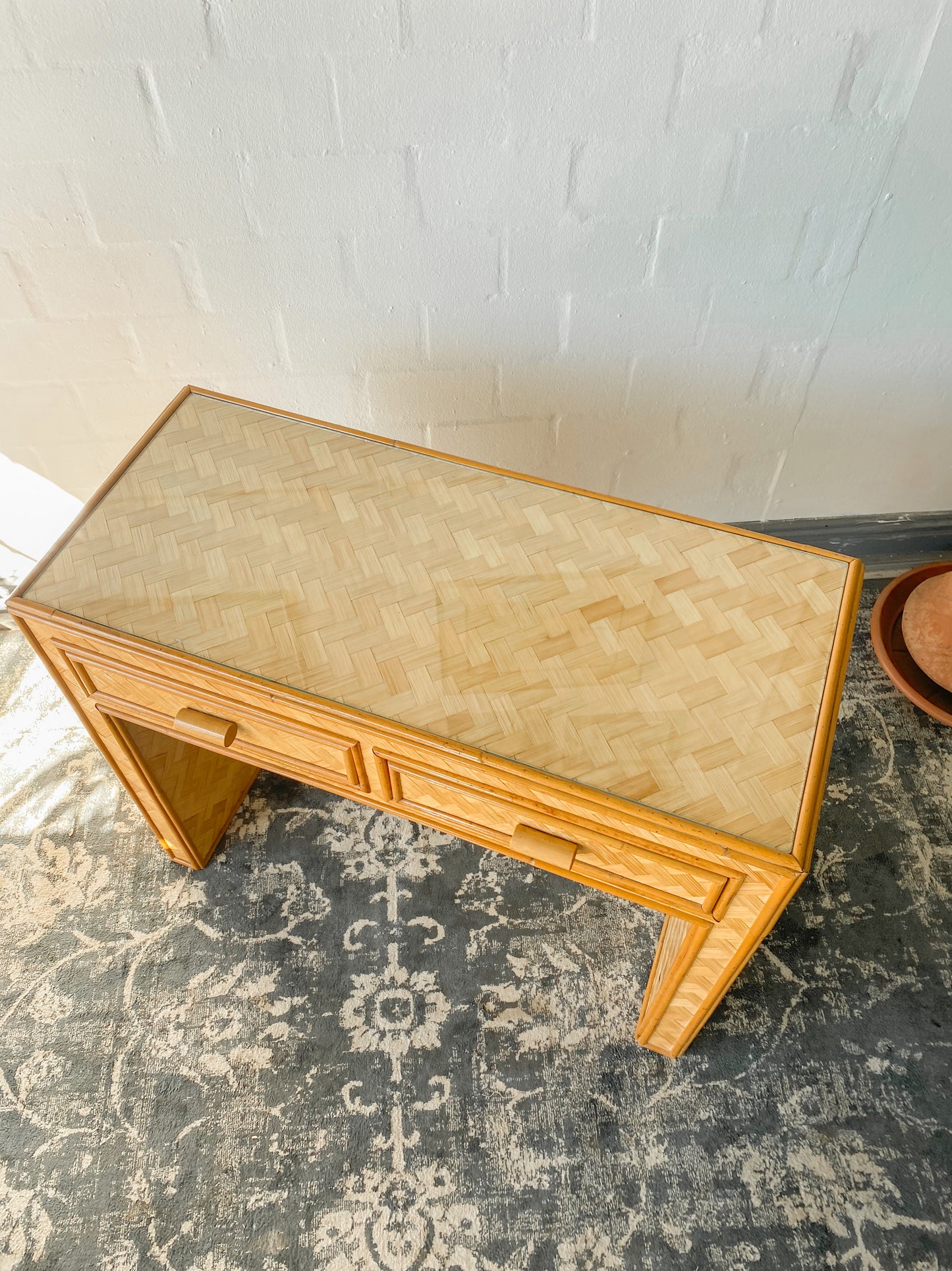 Cane Desk