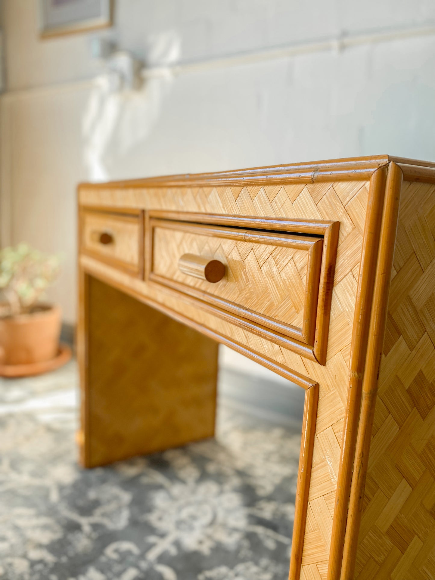 Cane Desk