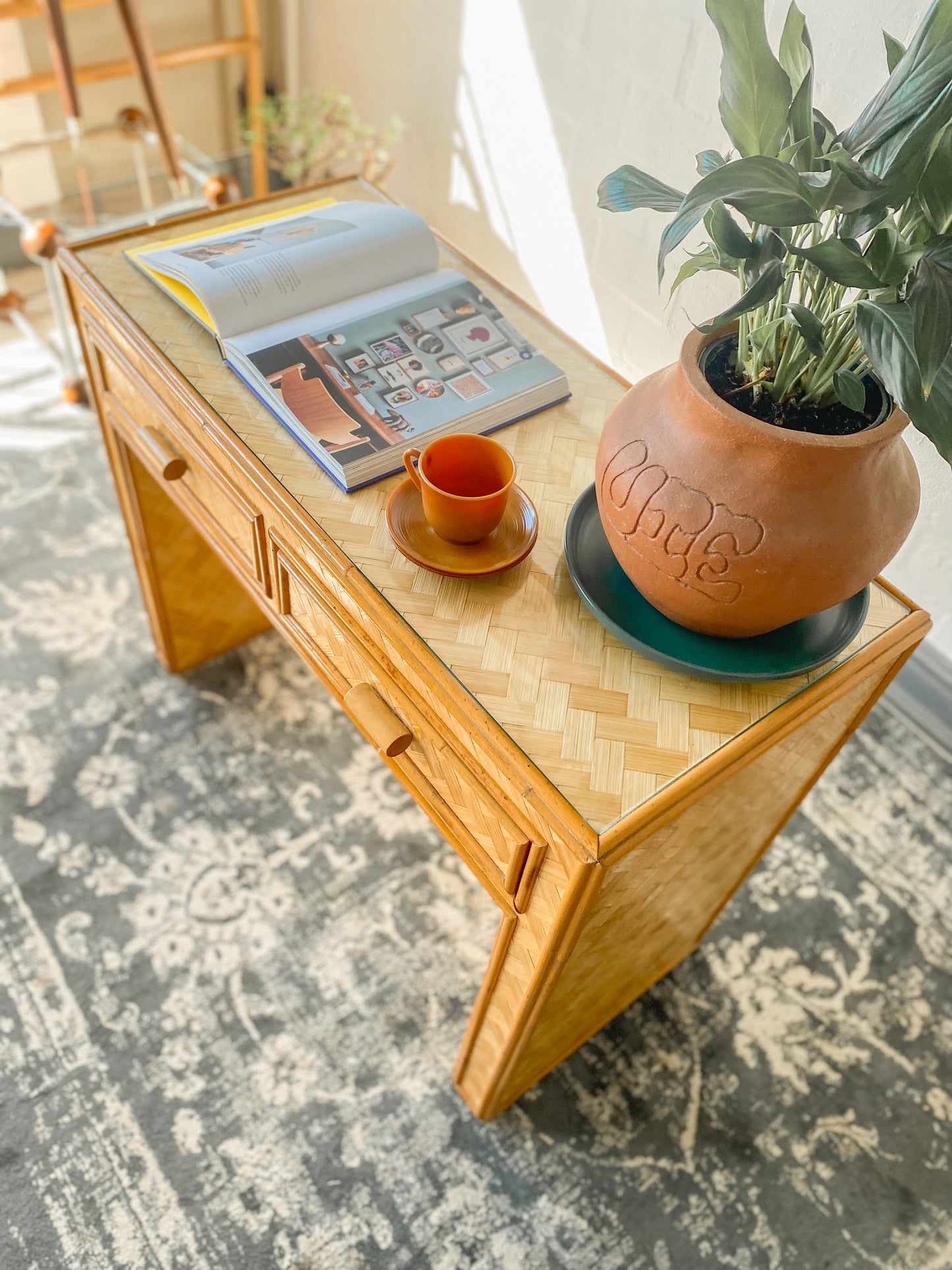 Cane Desk