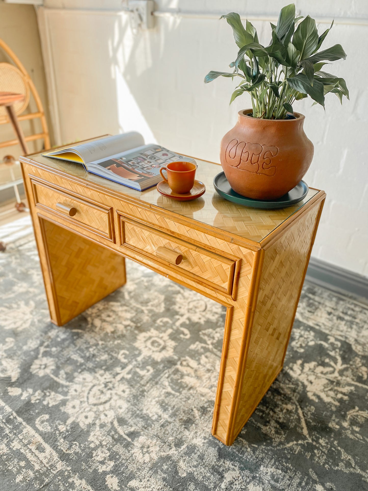 Cane Desk