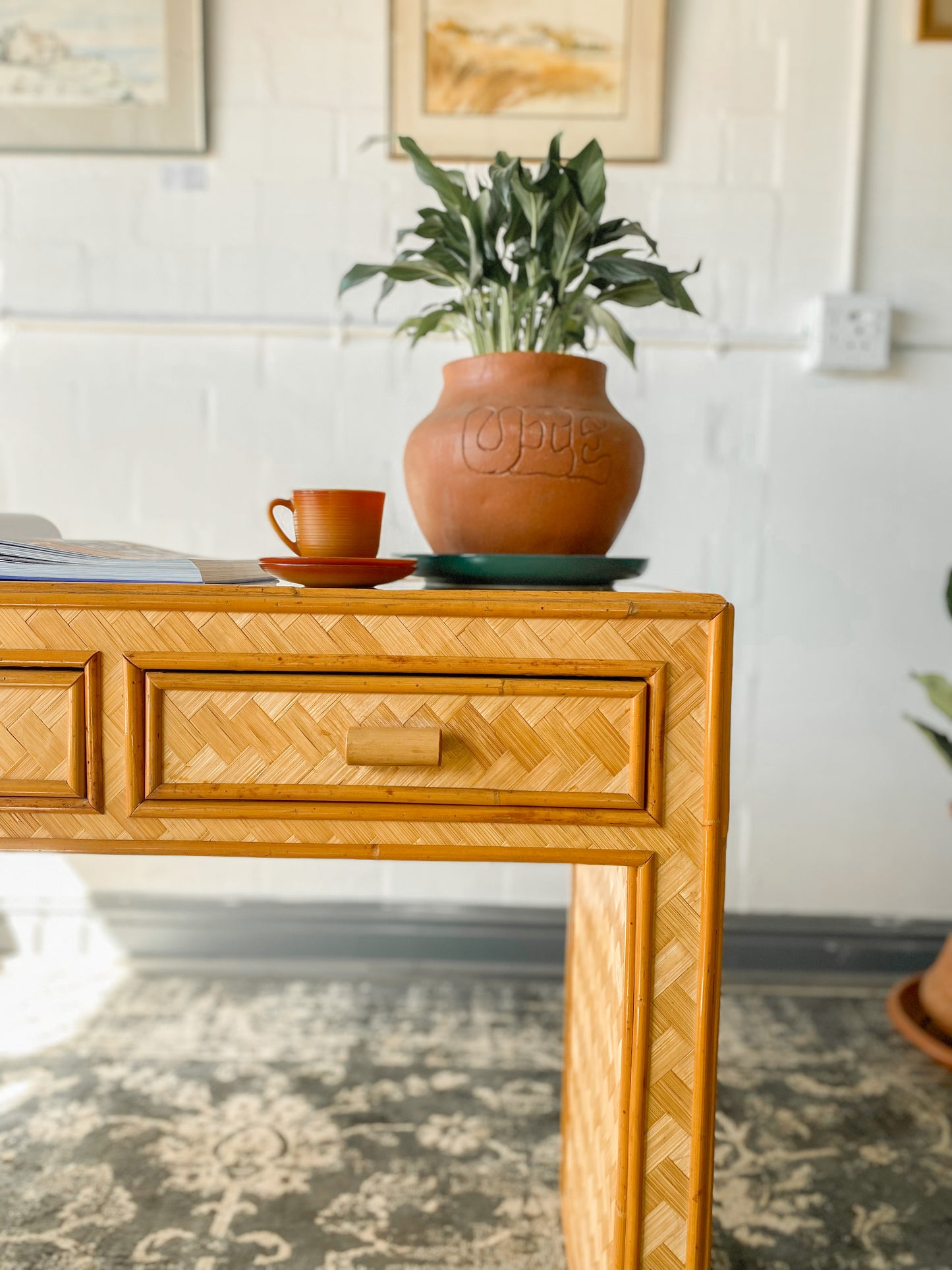Cane Desk