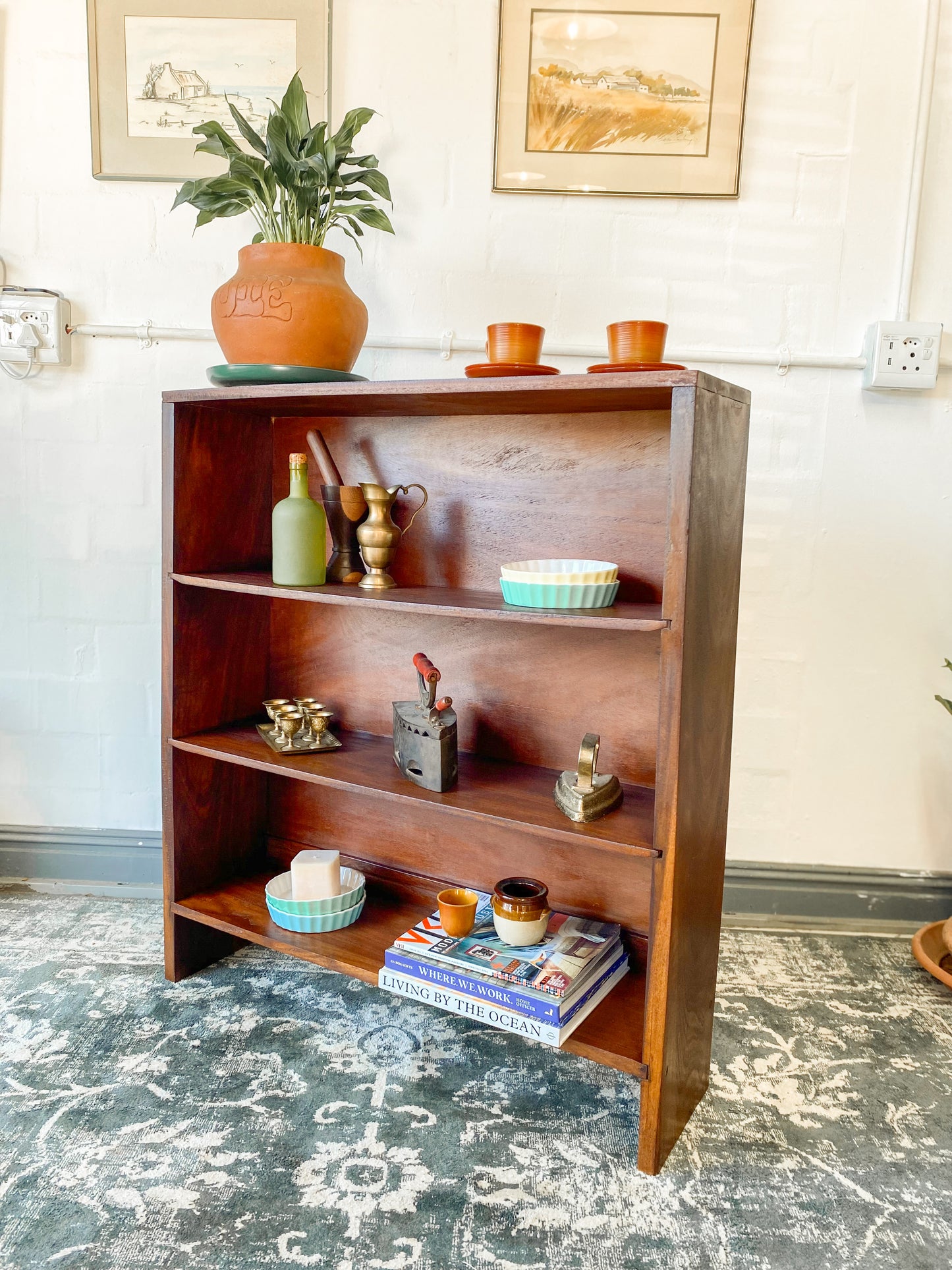 Solid Wood Bookshelf