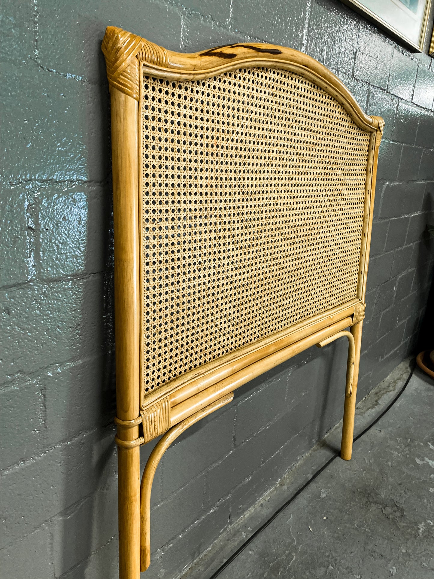 Single Cane Headboard