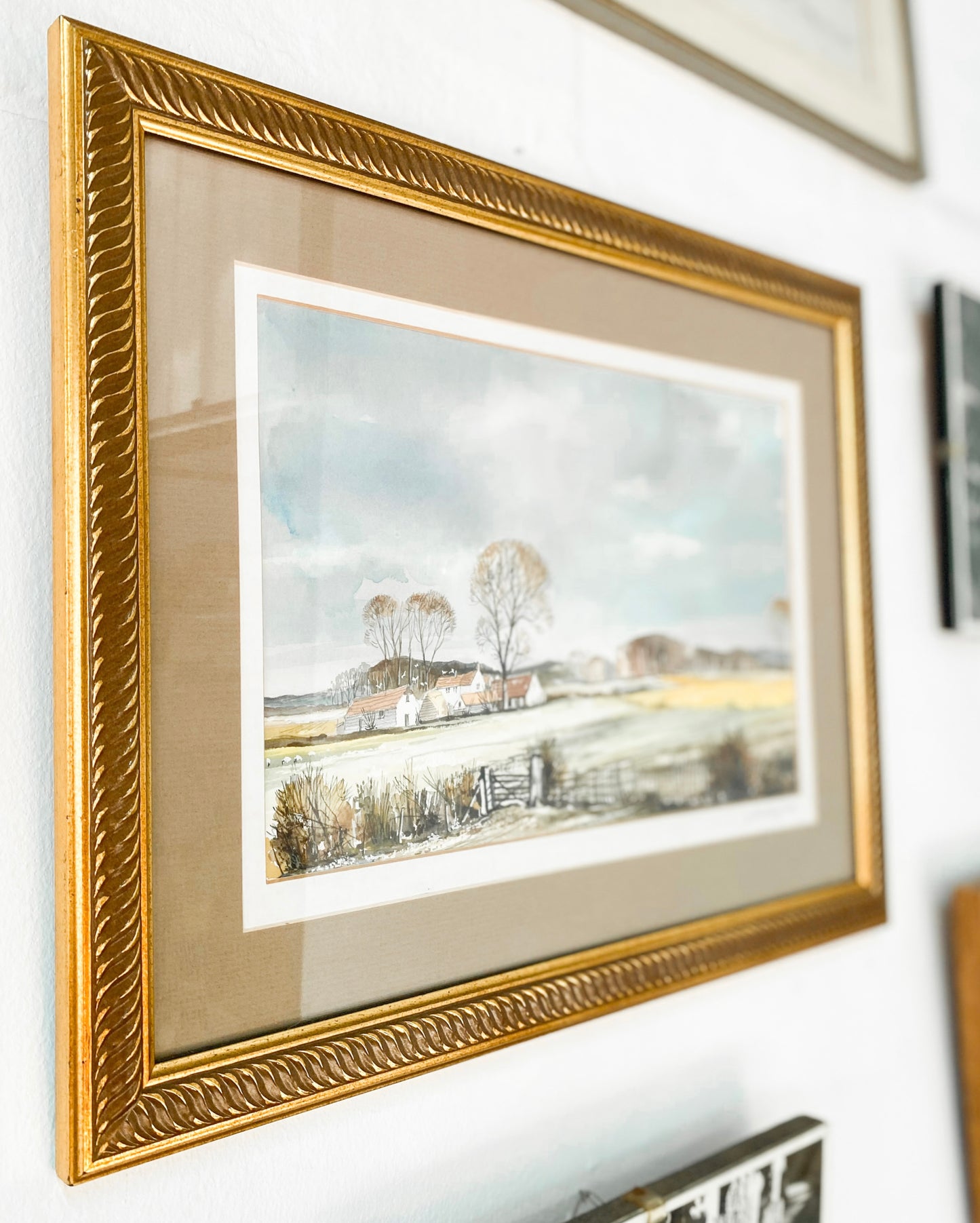 Delicate Watercolour Landscape